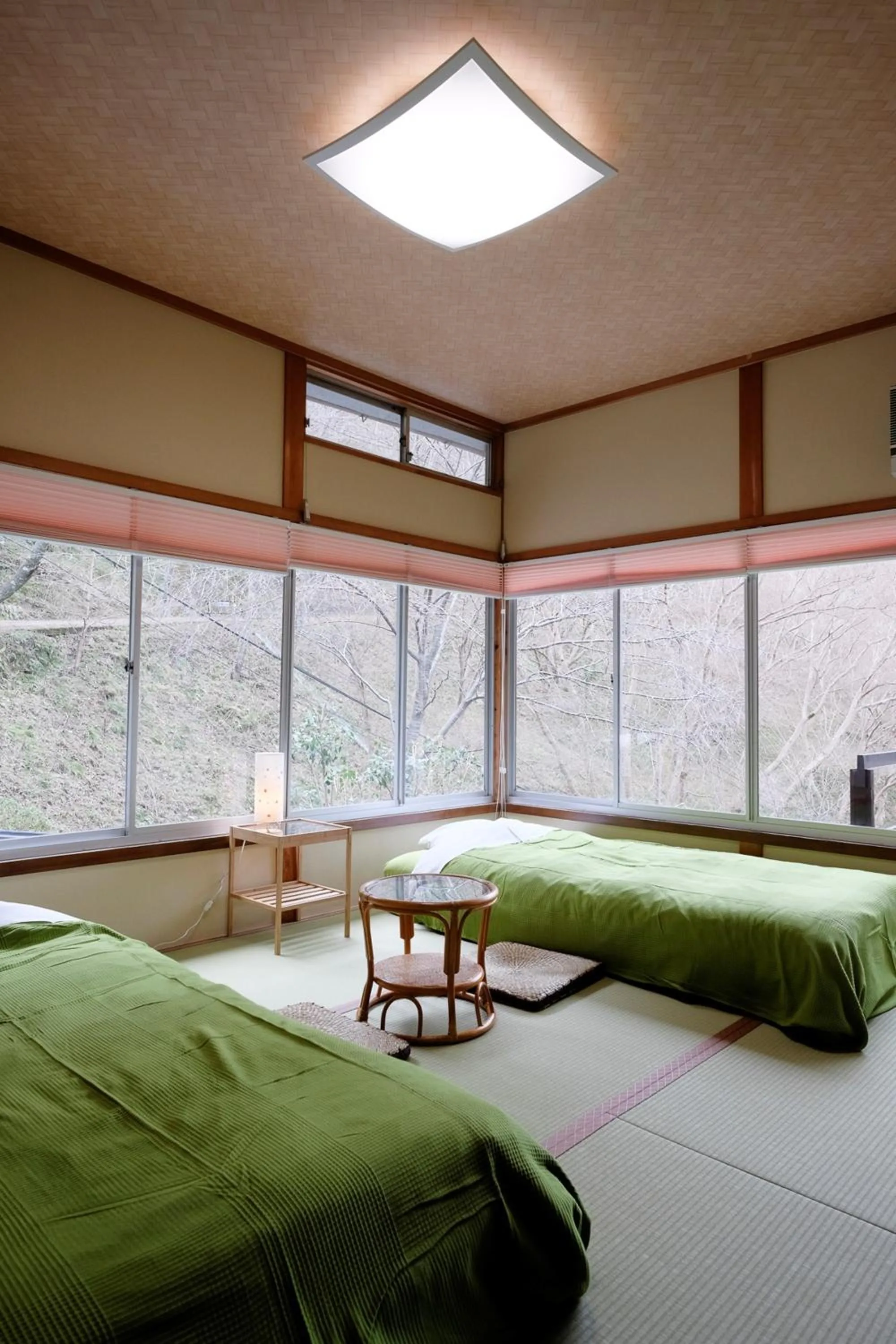 Bed in Miyoshino Sakuraan