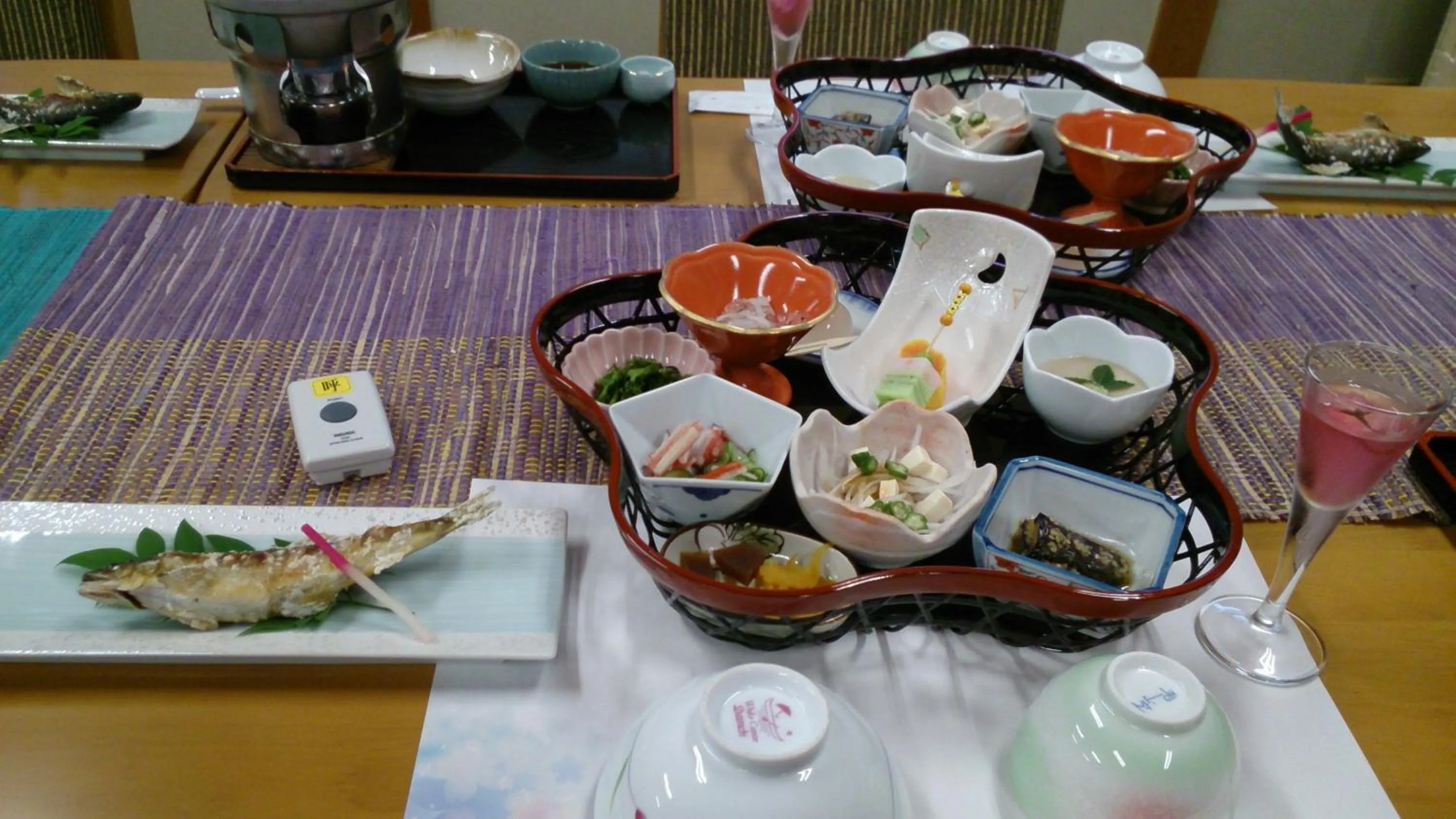 Dinner in Miyoshino Sakuraan