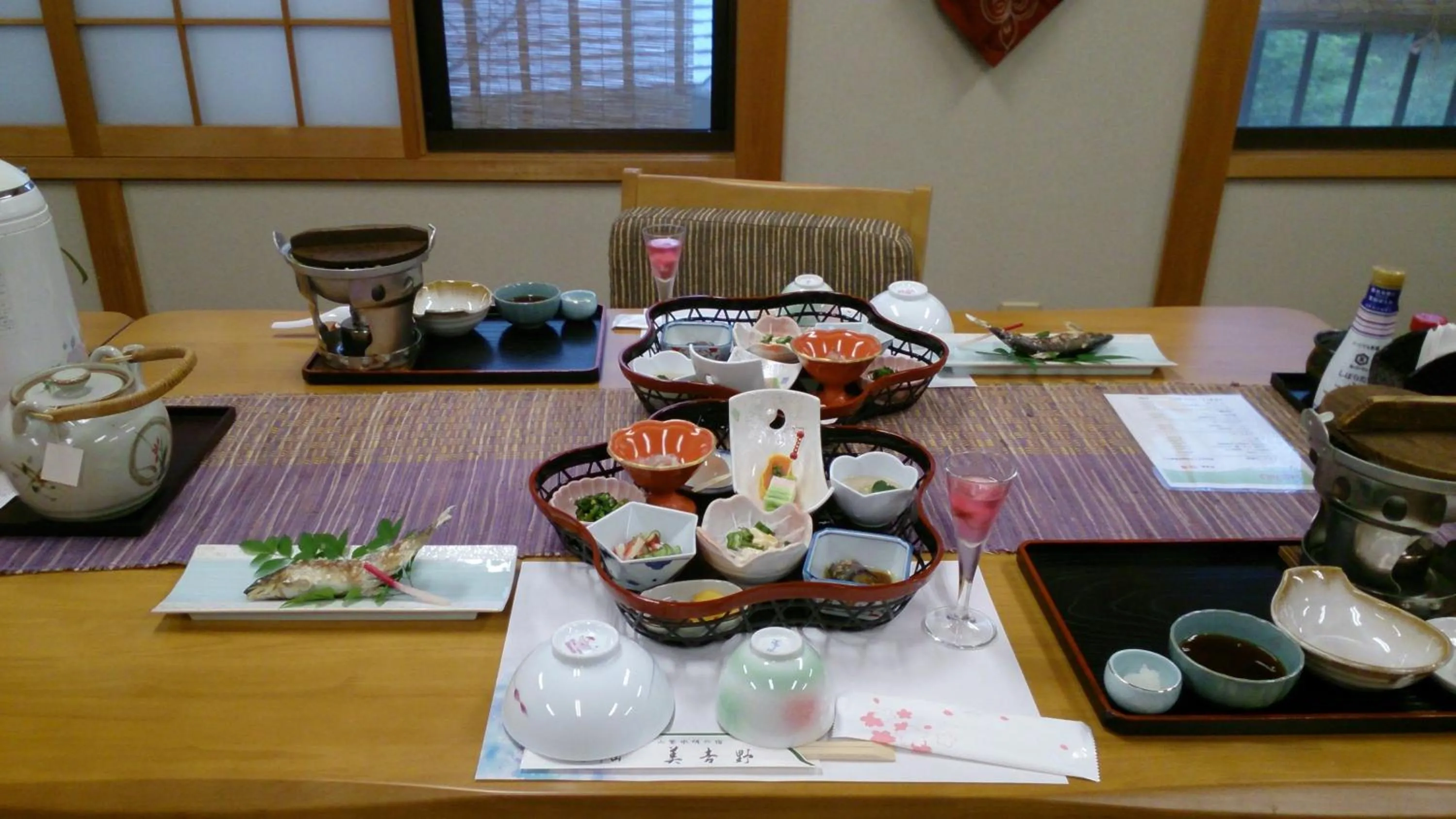 Food in Miyoshino Sakuraan