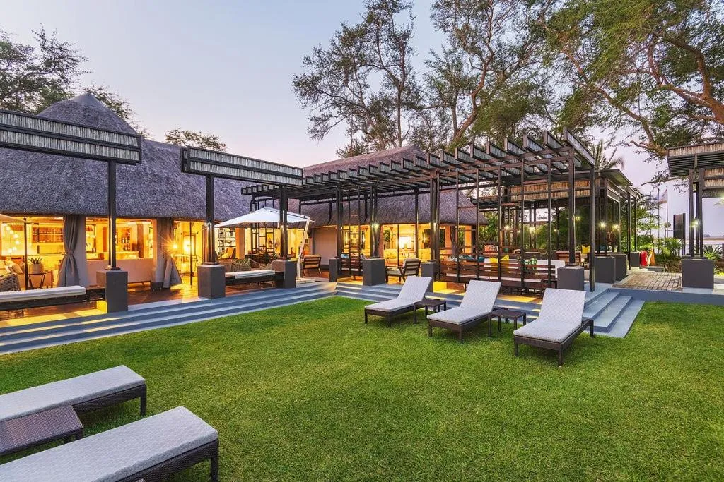 Property building in Chobe Water Villas