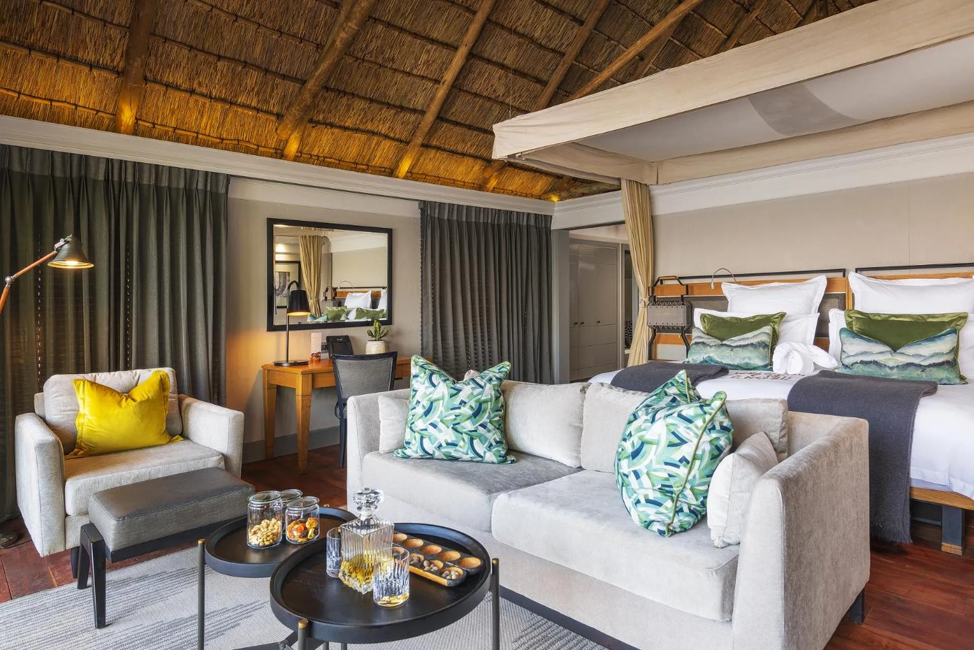 Bedroom in Chobe Water Villas
