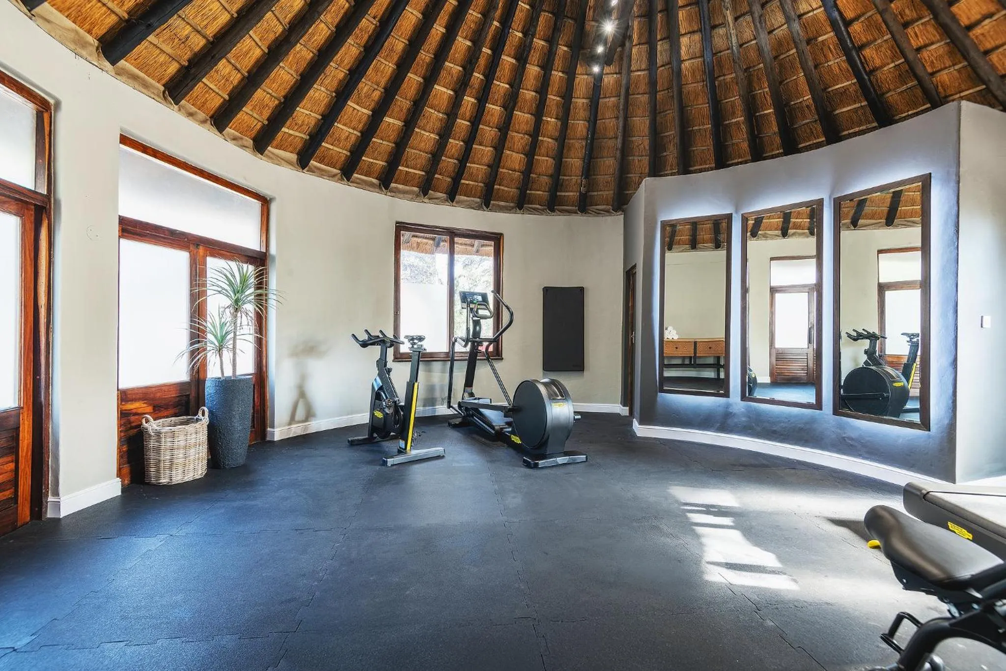 Fitness centre/facilities in Chobe Water Villas