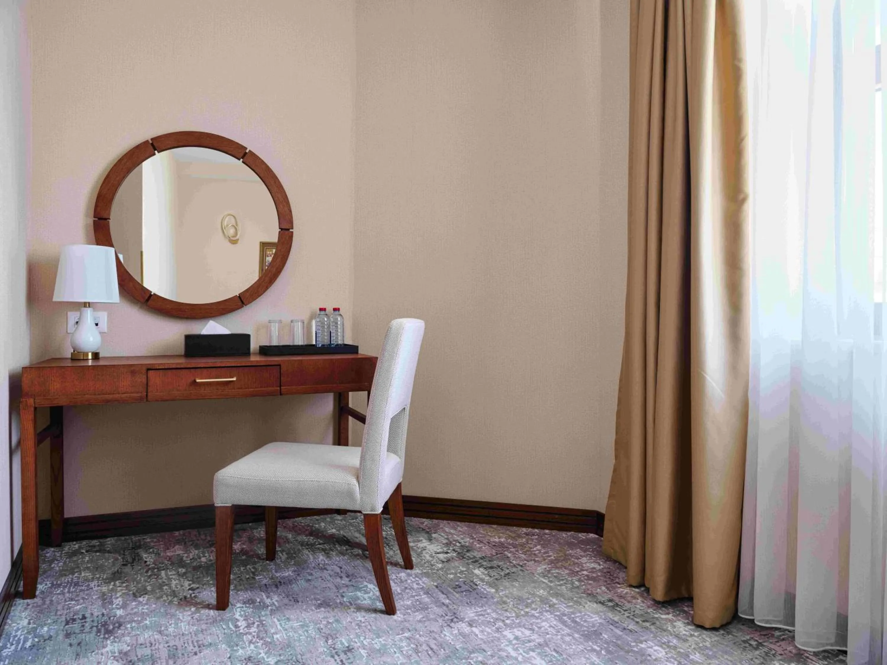 Seating area in The Central Point Hotel Baku