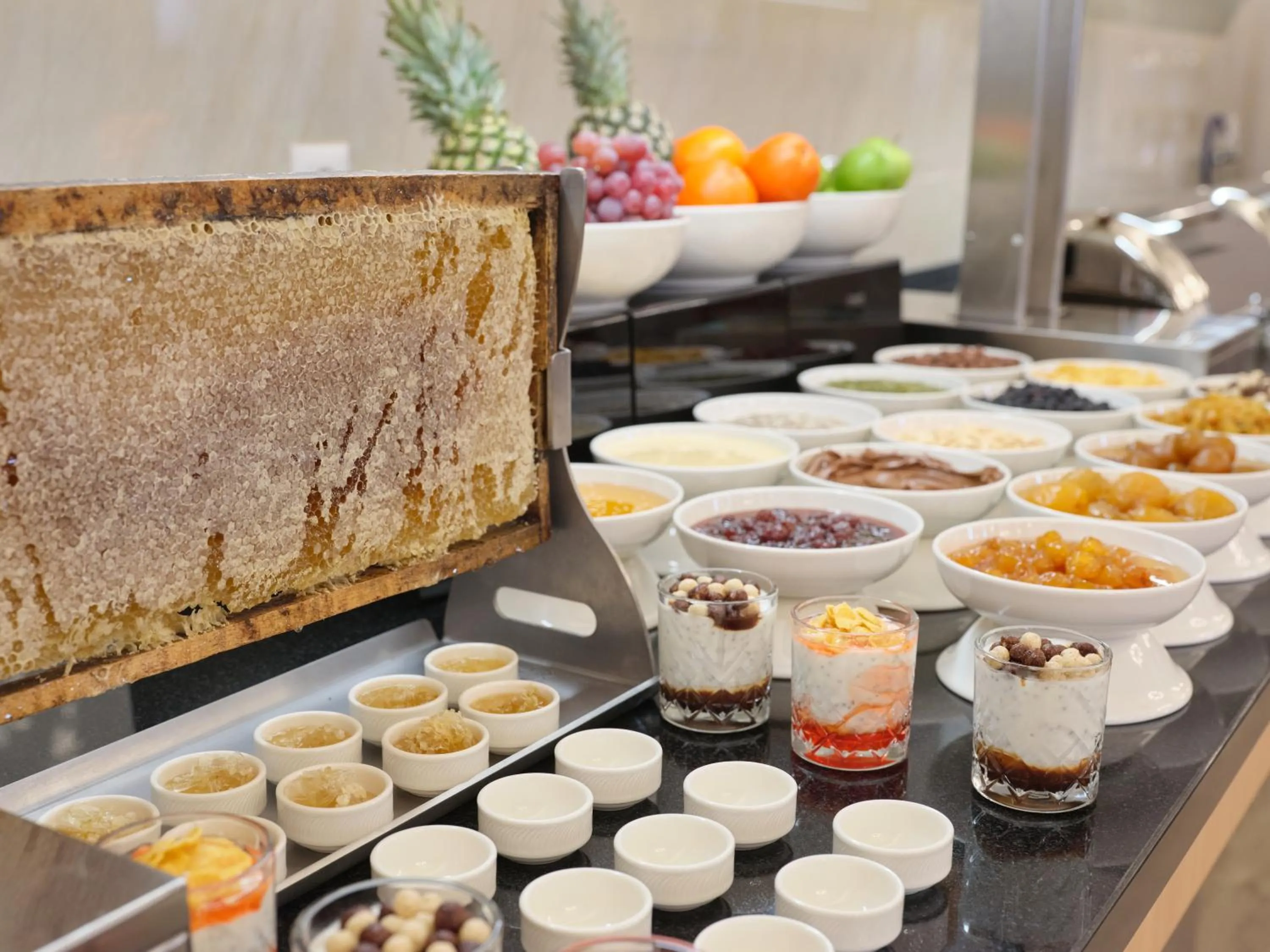 Breakfast in The Central Point Hotel Baku