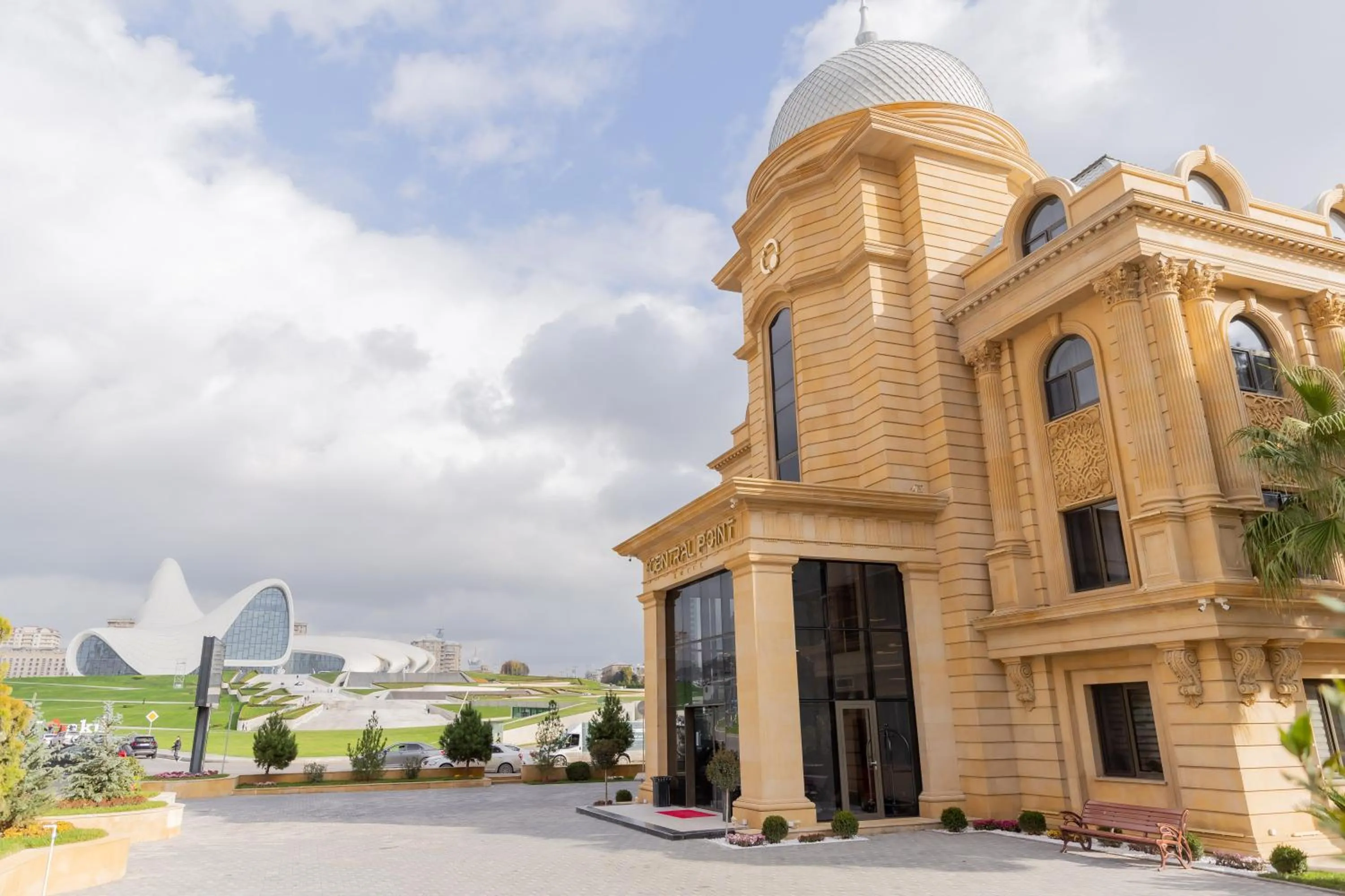 Property building in The Central Point Hotel Baku