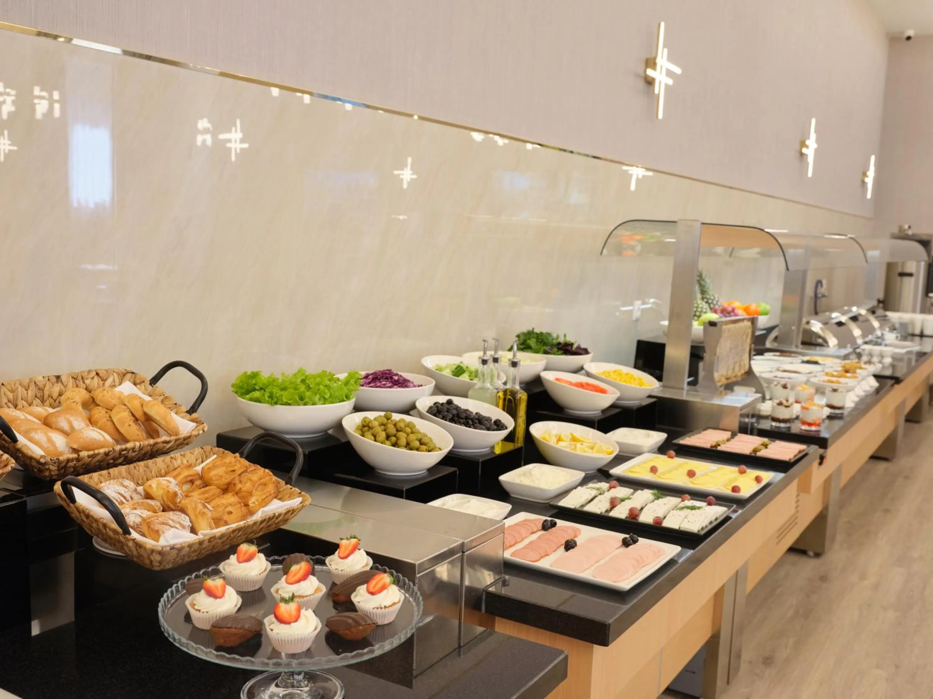 Breakfast in The Central Point Hotel Baku