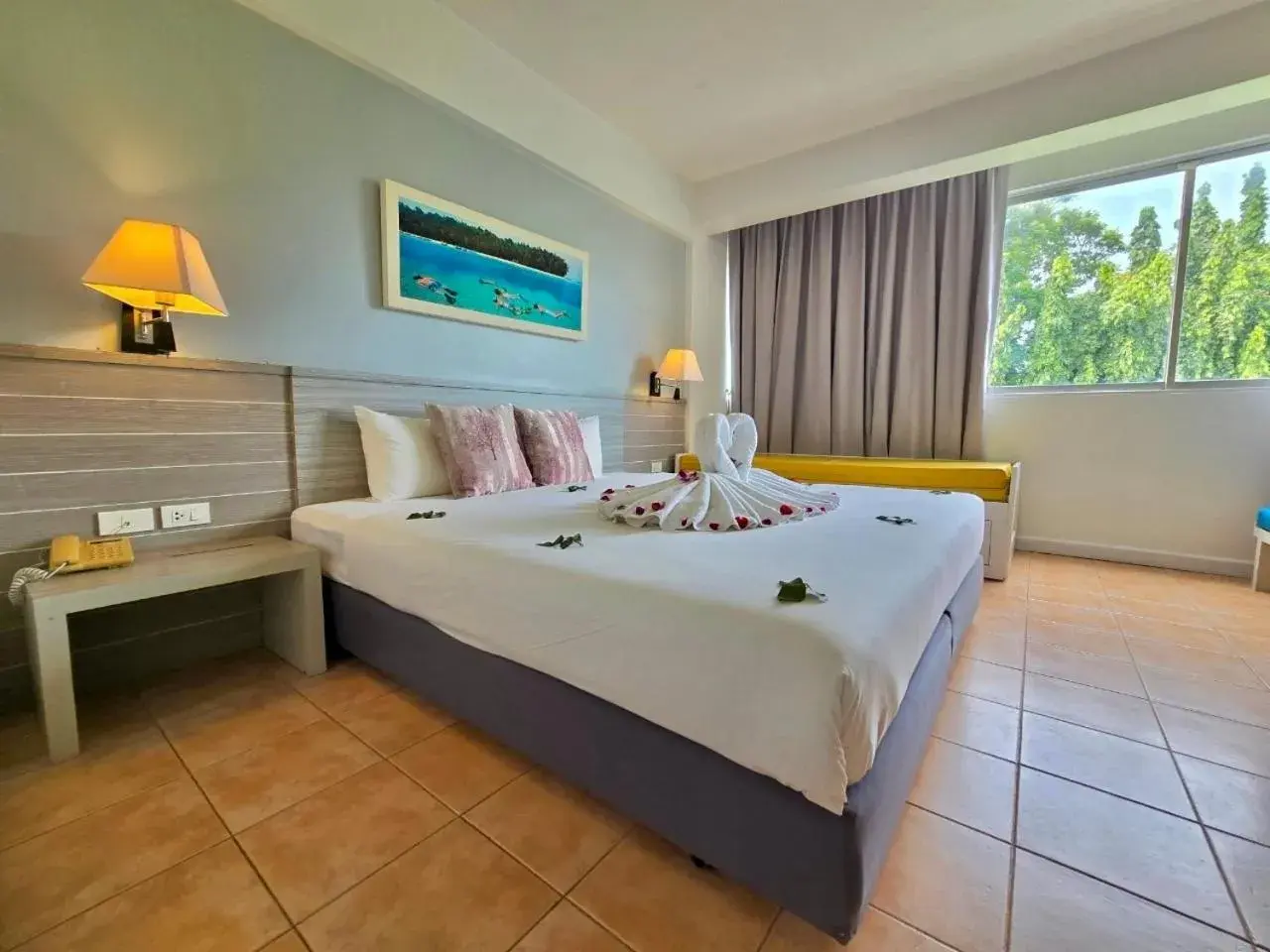 View (from property/room), Bed in ON Hotel Phuket - SHA View (from property/room), Bed in ON Hotel Phuket - SHA