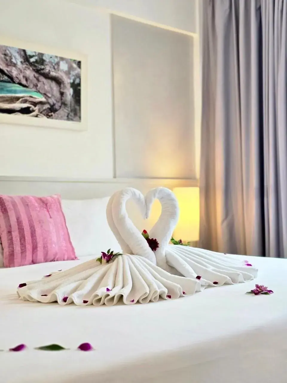 Bed in ON Hotel Phuket - SHA Bed in ON Hotel Phuket - SHA