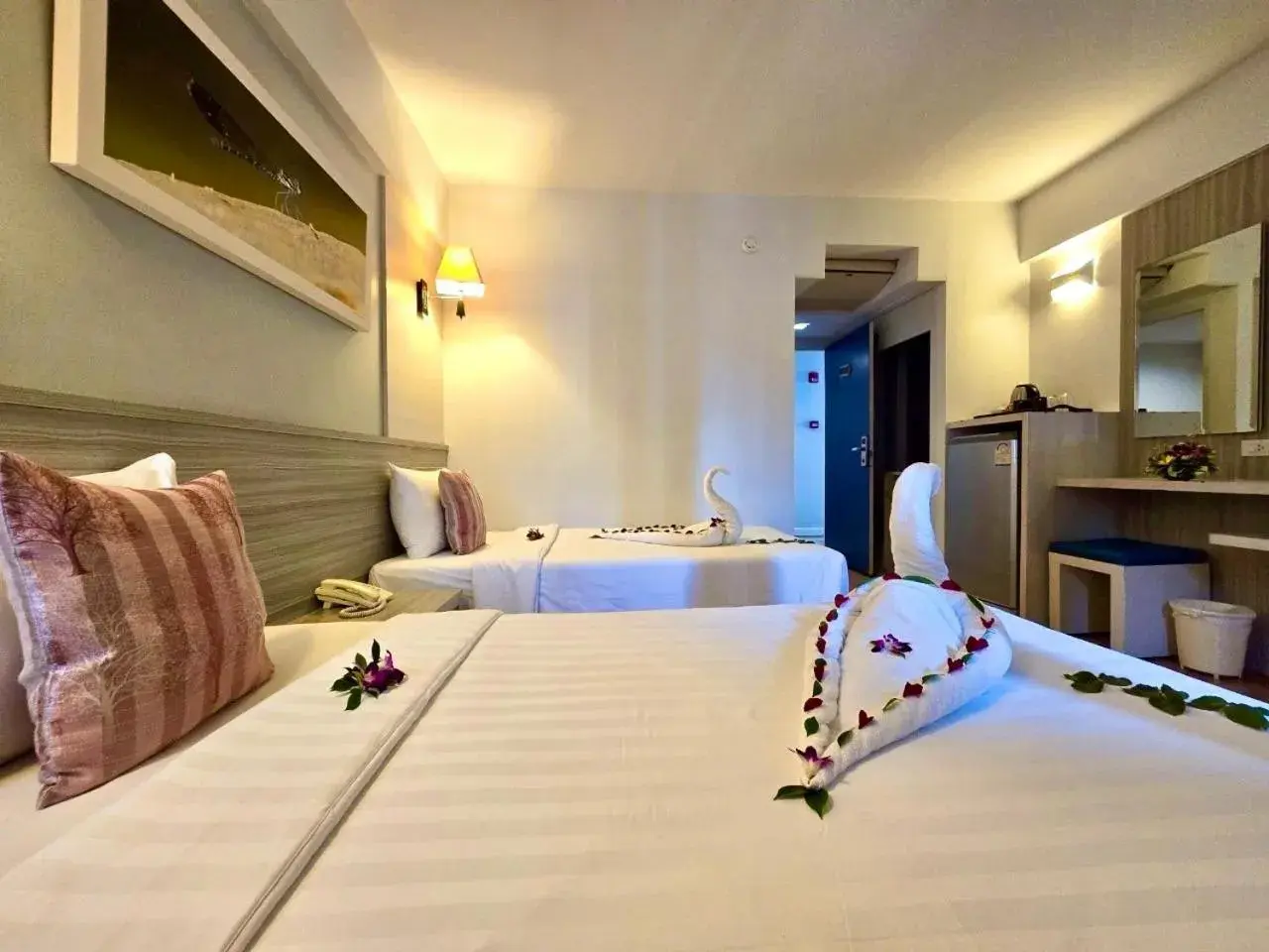 Bedroom, Bed in ON Hotel Phuket - SHA Bedroom, Bed in ON Hotel Phuket - SHA