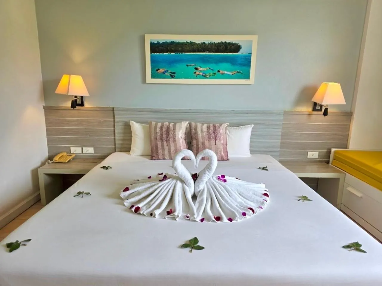 Bed in ON Hotel Phuket - SHA