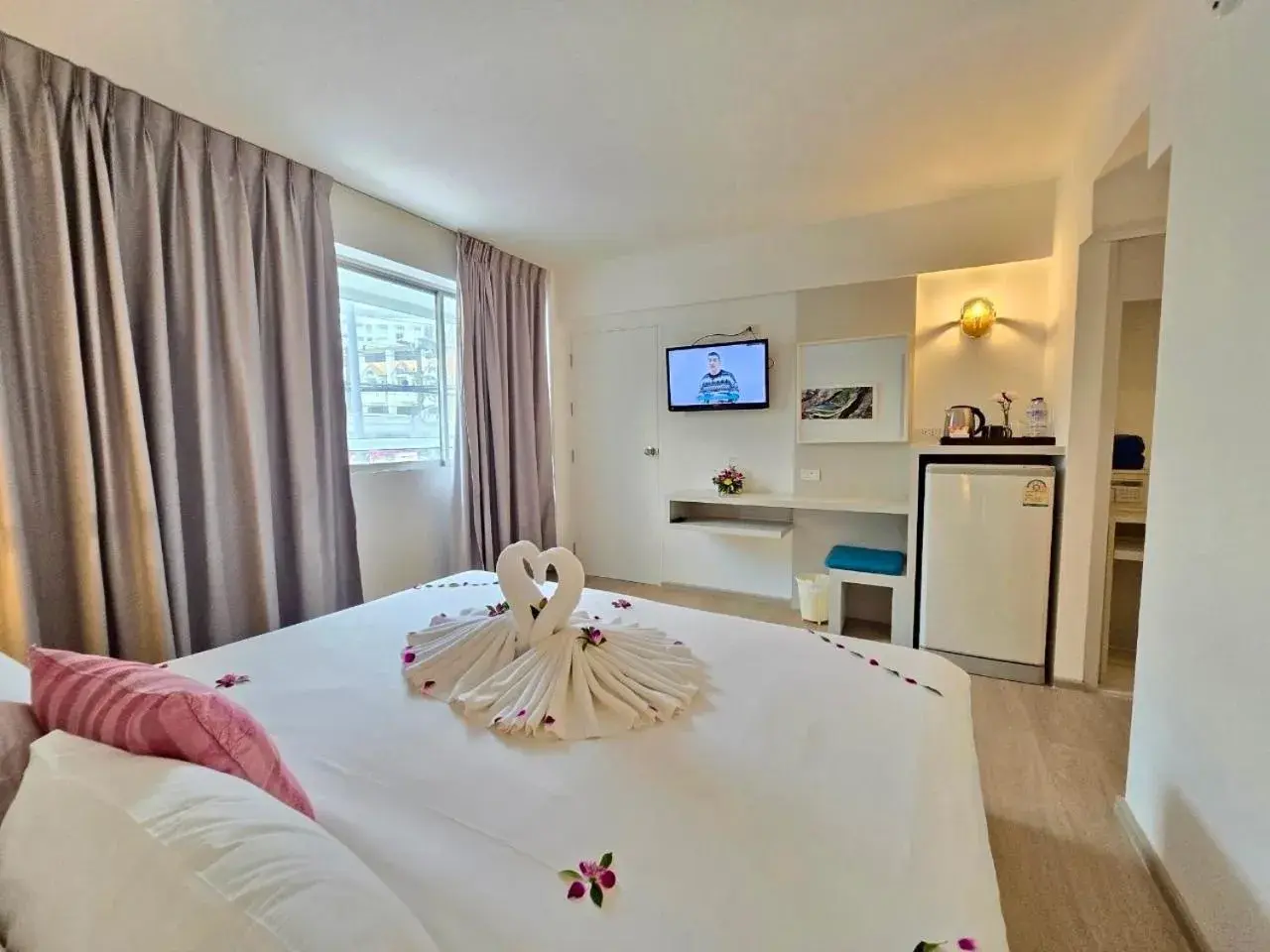 Bed in ON Hotel Phuket - SHA Bed in ON Hotel Phuket - SHA