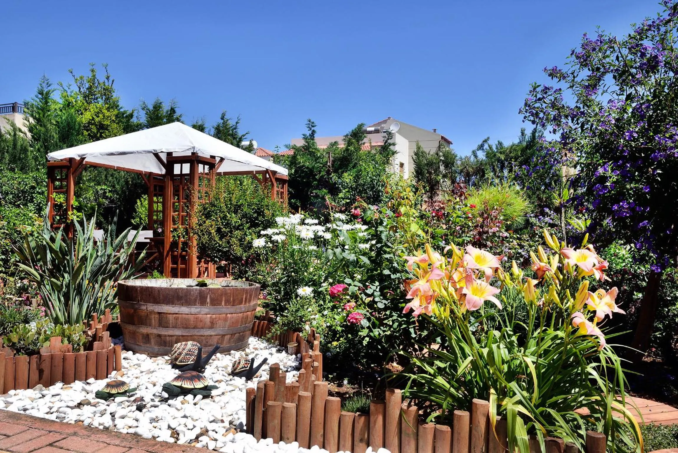 Garden in Stamatakis Boutique Studios