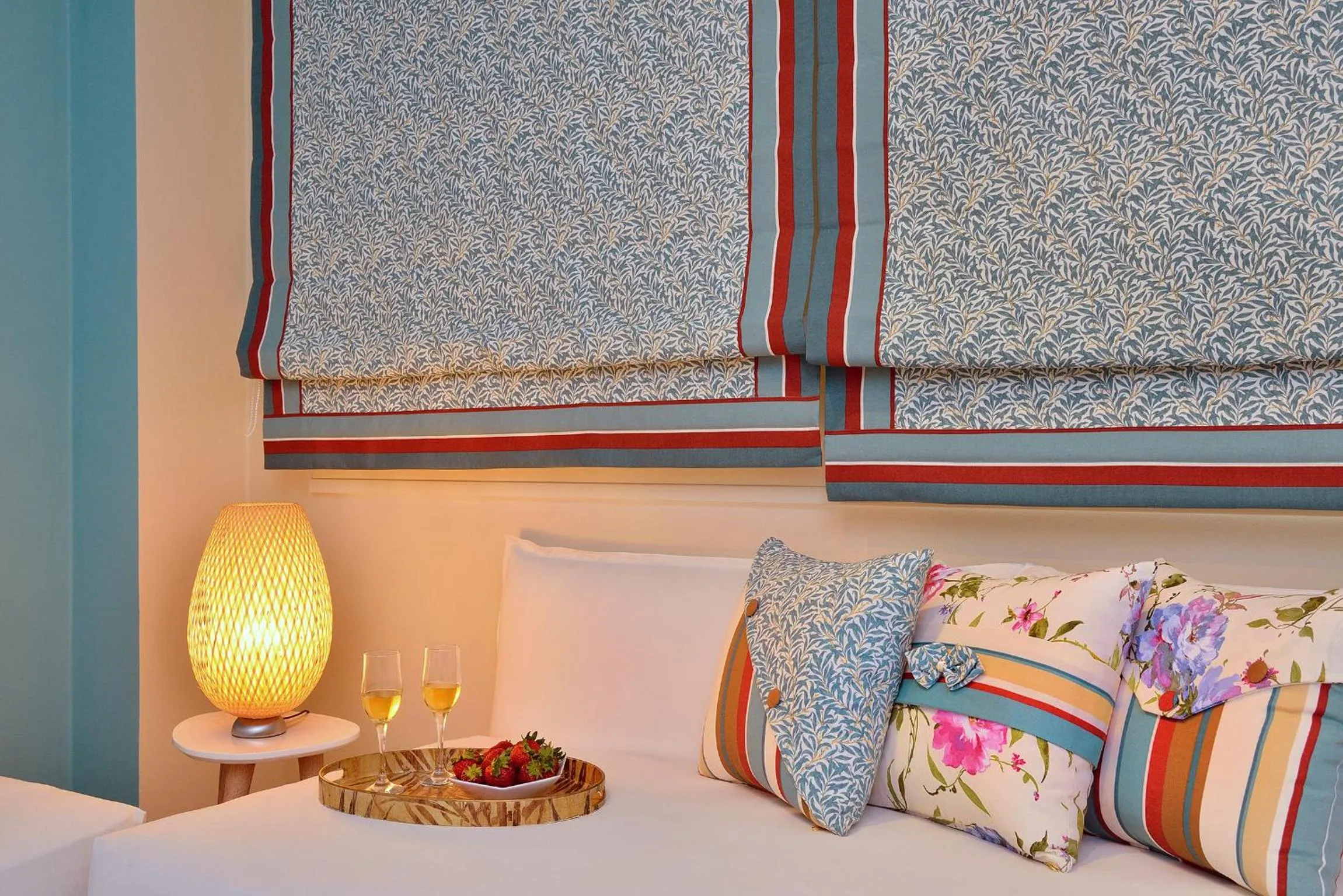 Decorative detail, Bed in Stamatakis Boutique Studios