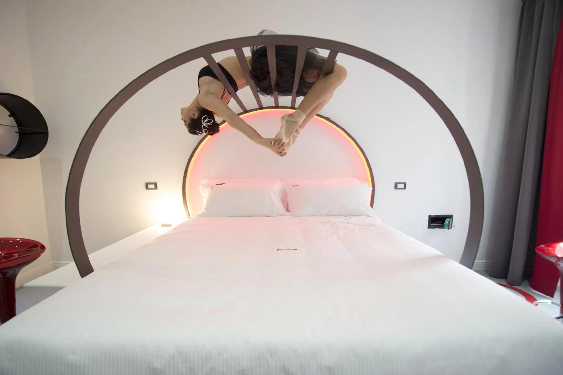 Decorative detail, Bed in Ripetta Relais