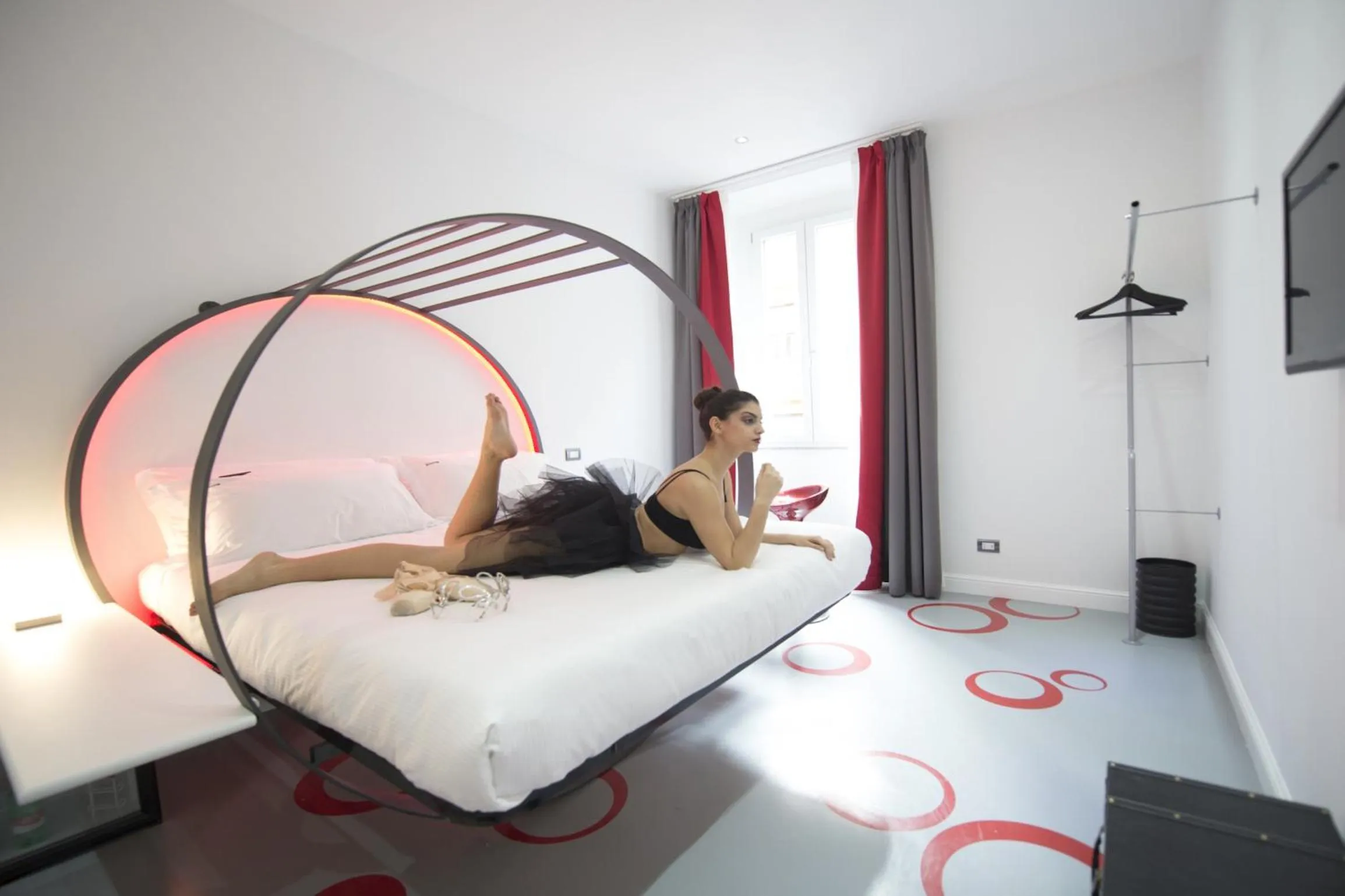 Photo of the whole room, Bed in Ripetta Relais