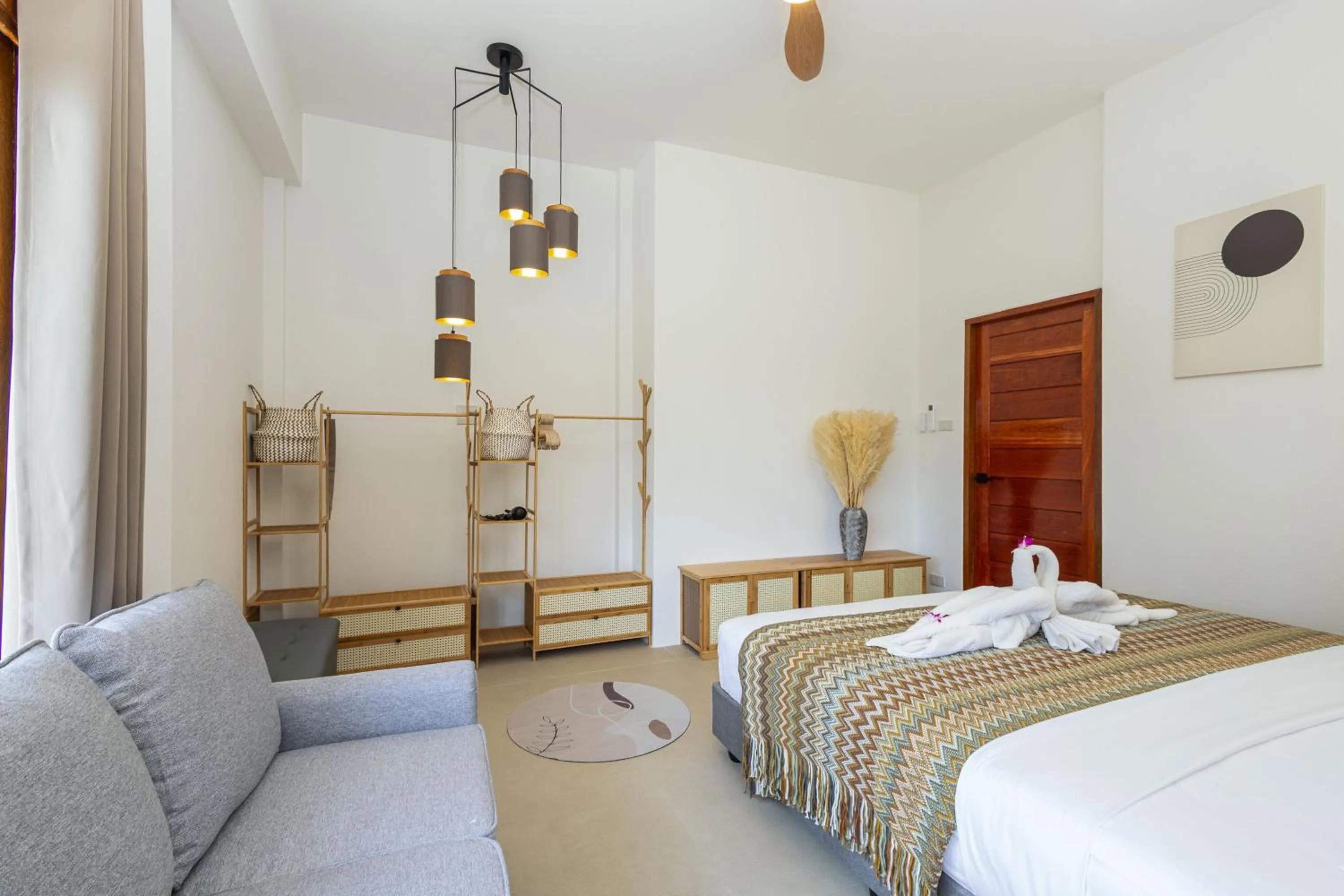 Bed in BOHO Boutique Bungalows