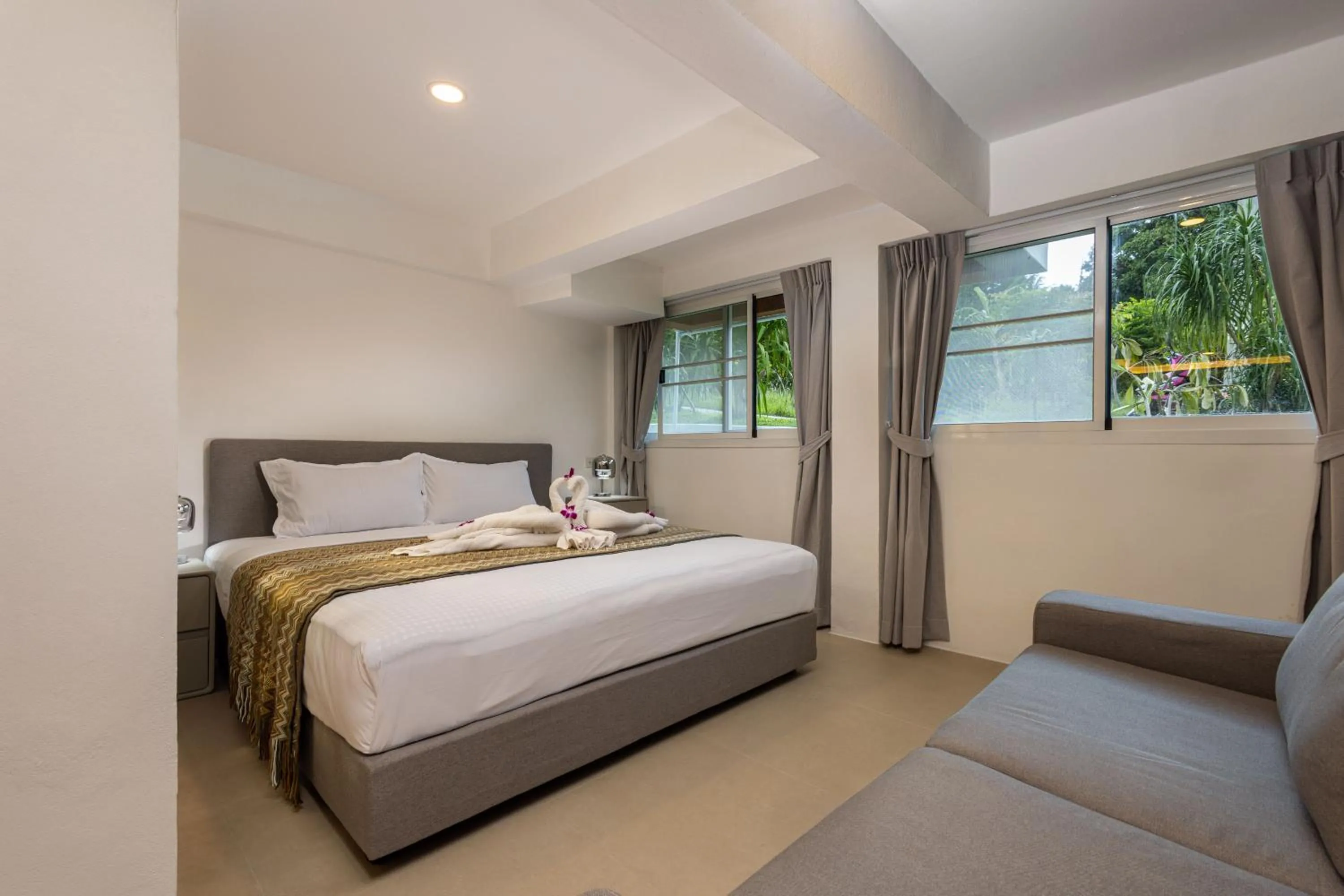 Bed in BOHO Boutique Bungalows