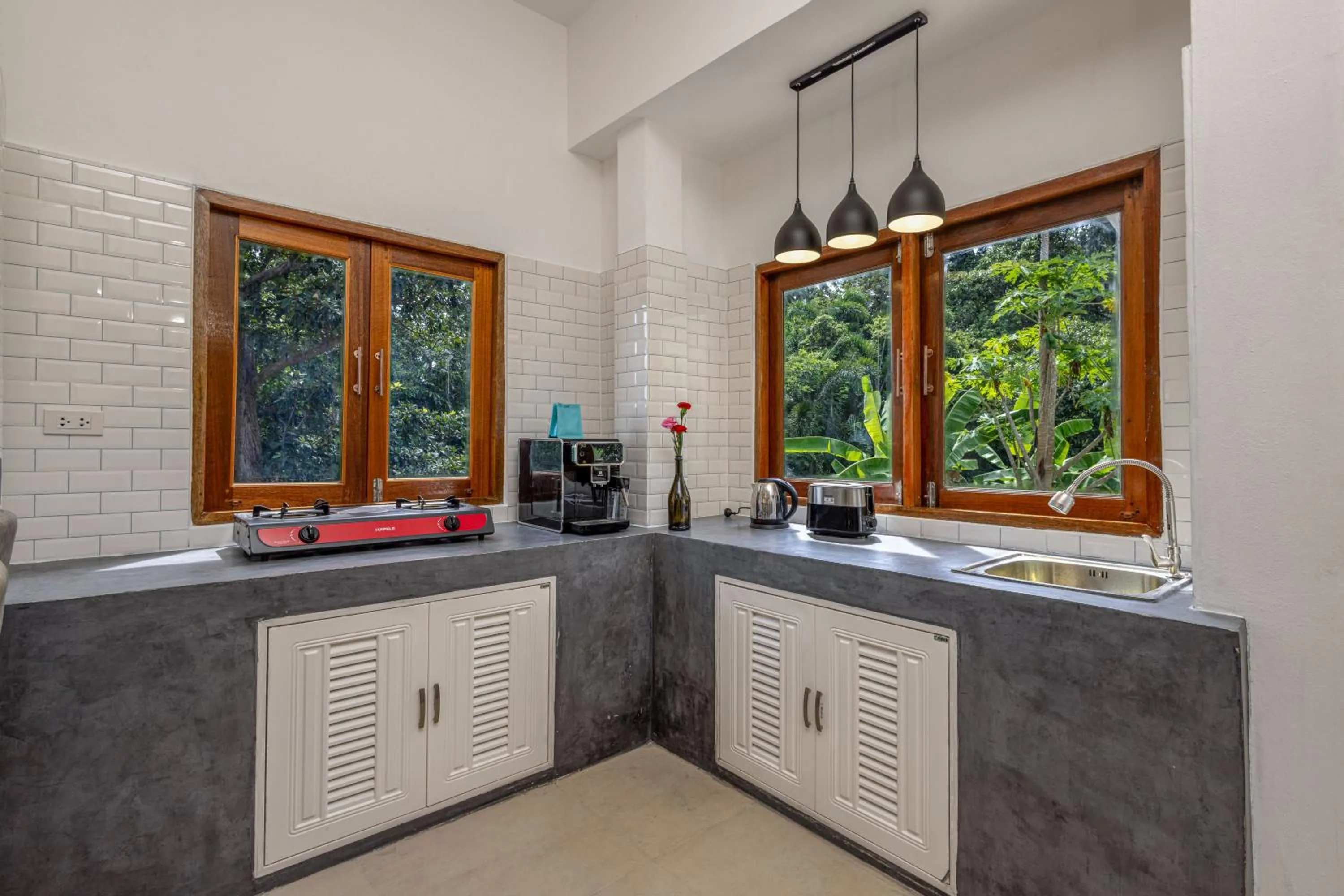 kitchen in BOHO Boutique Bungalows
