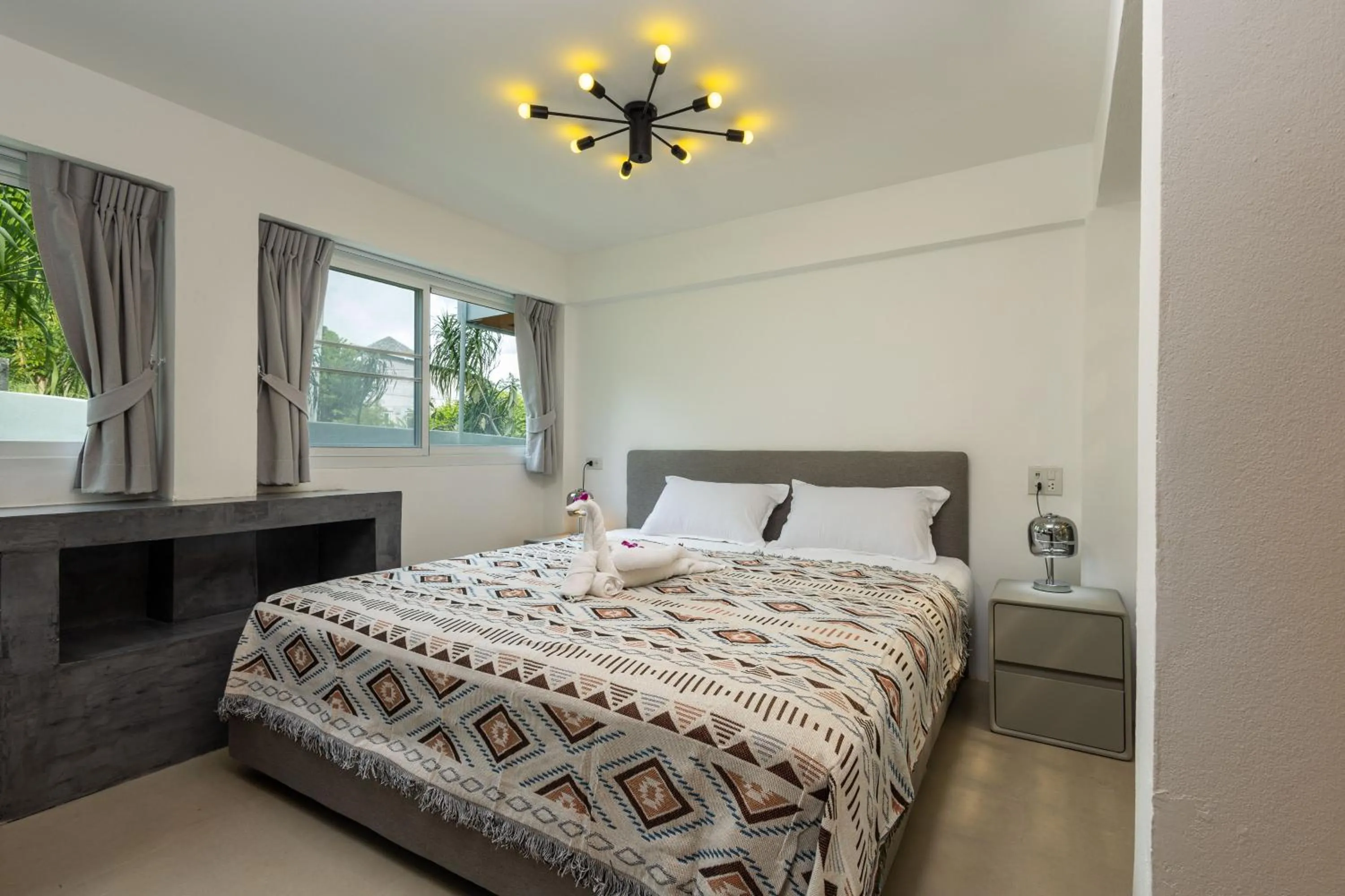 Bed in BOHO Boutique Bungalows