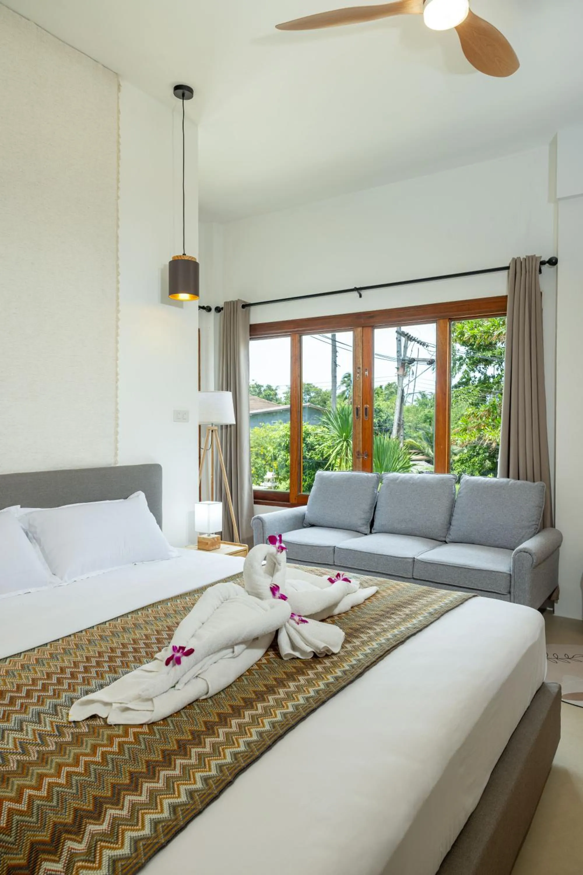 Bed in BOHO Boutique Bungalows