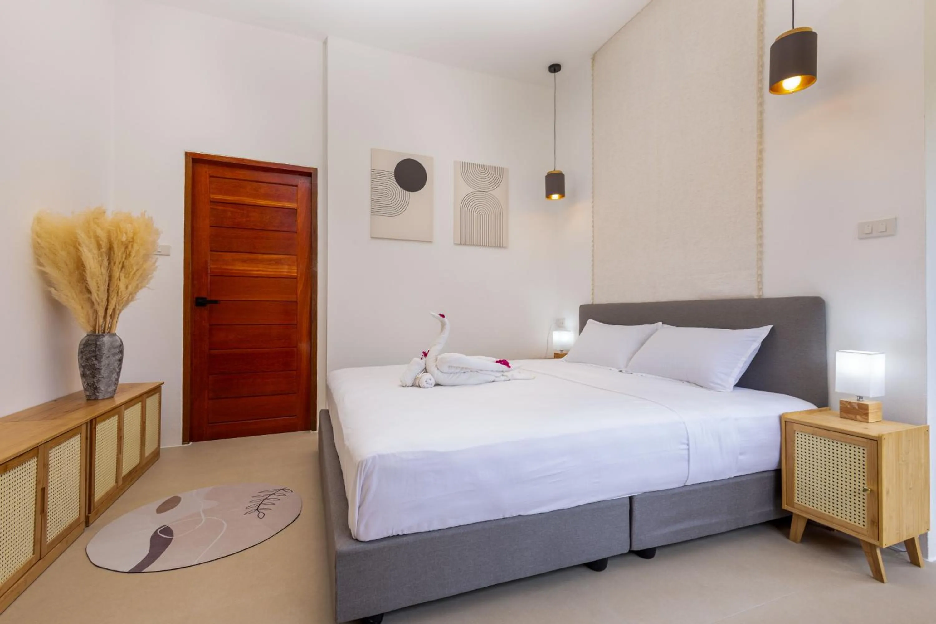 Bed in BOHO Boutique Bungalows
