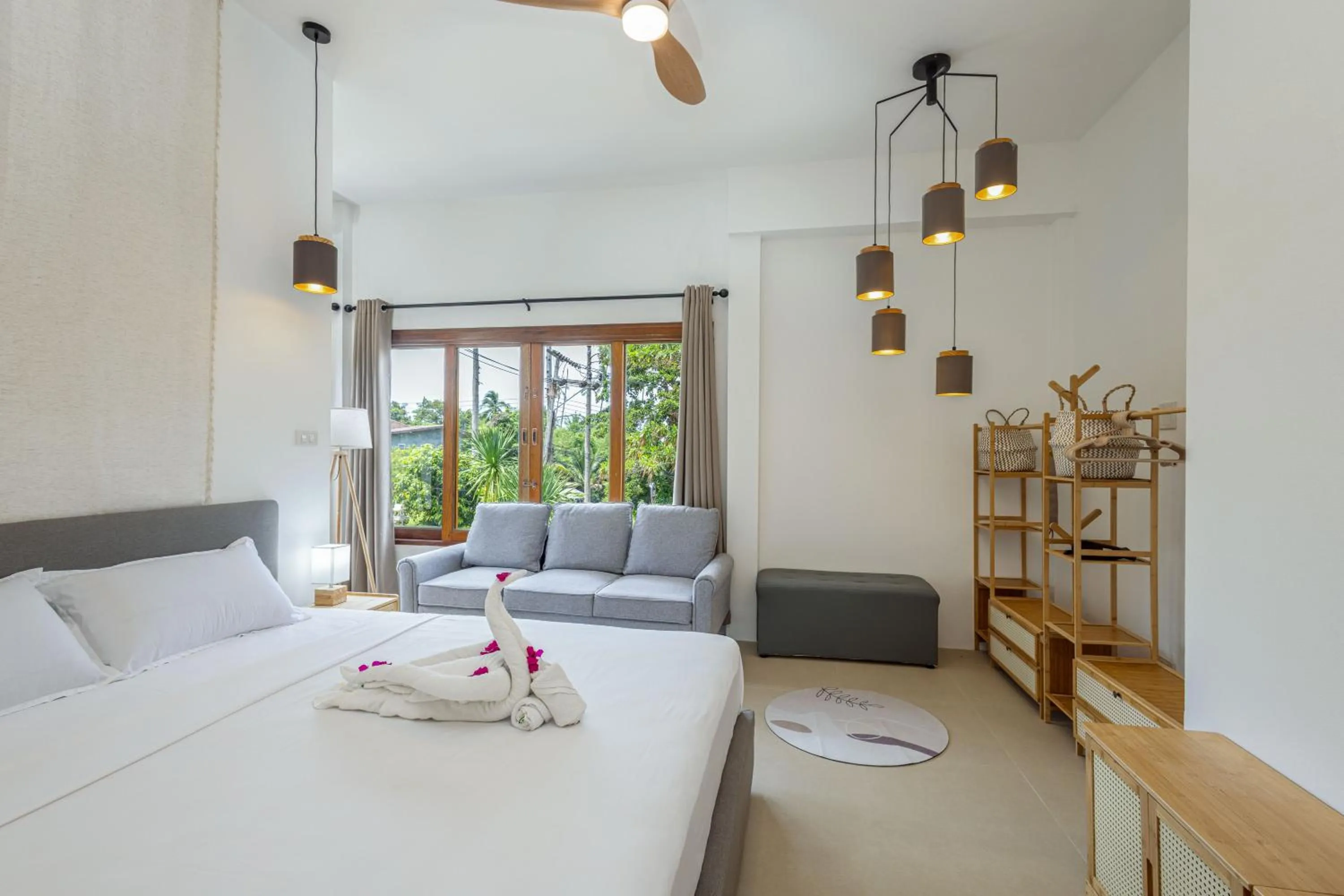 Bed in BOHO Boutique Bungalows