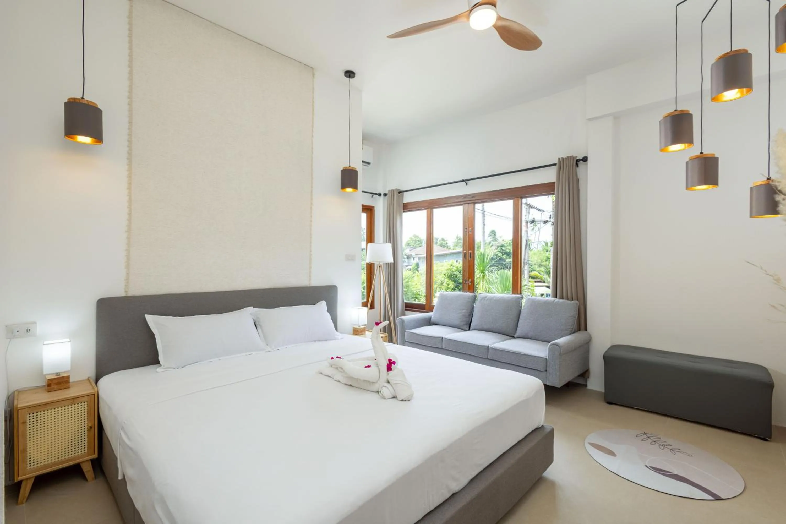 Bed in BOHO Boutique Bungalows