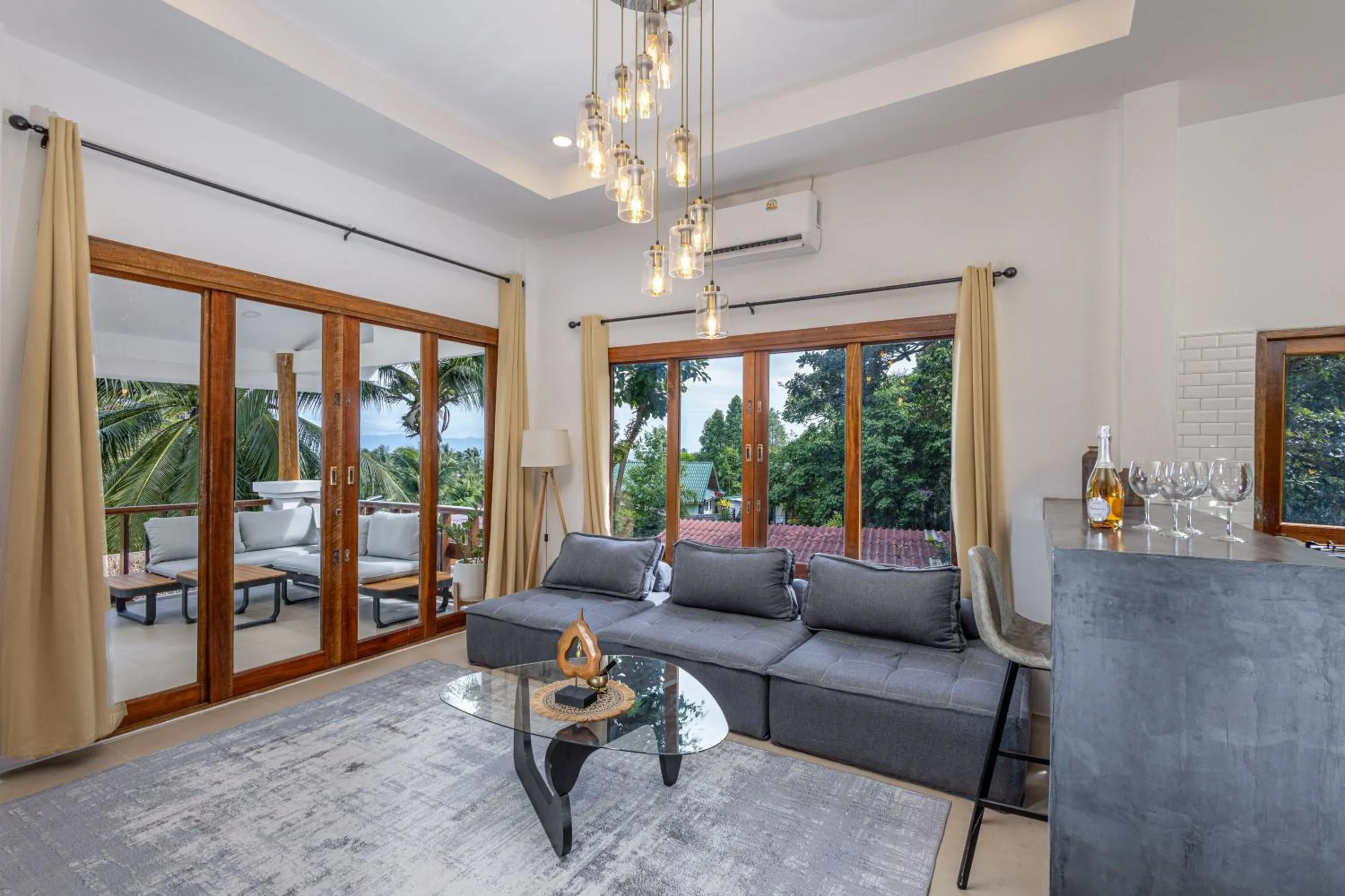 Living room in BOHO Boutique Bungalows