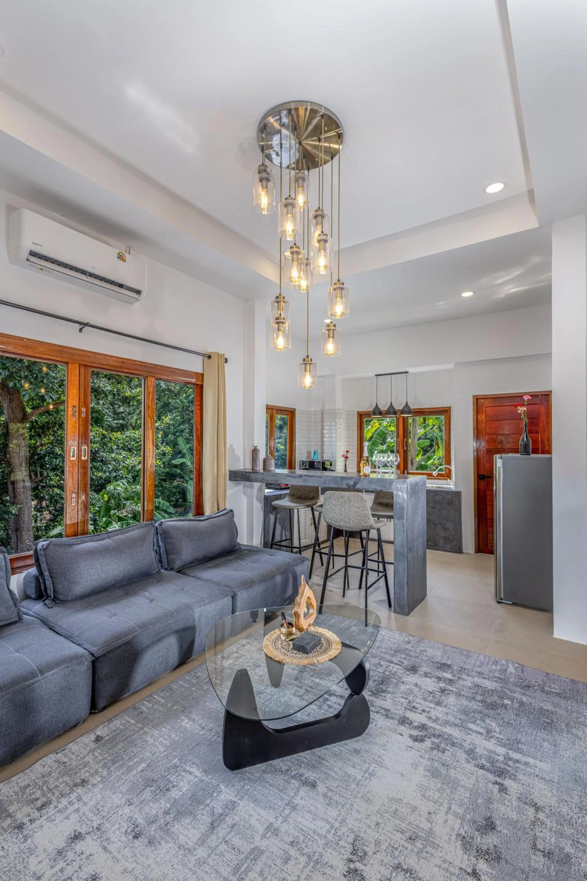 Living room in BOHO Boutique Bungalows