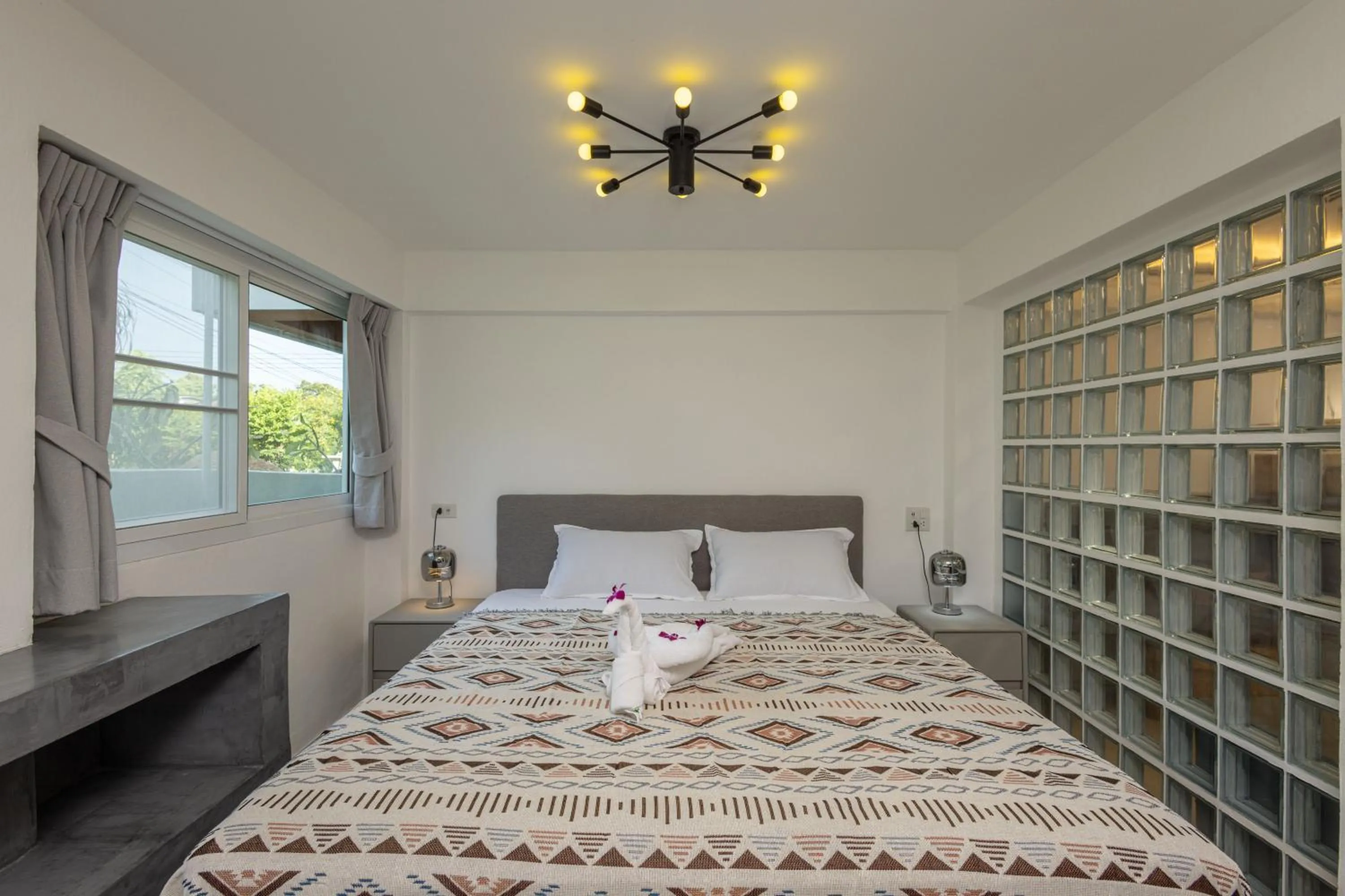 Bed in BOHO Boutique Bungalows