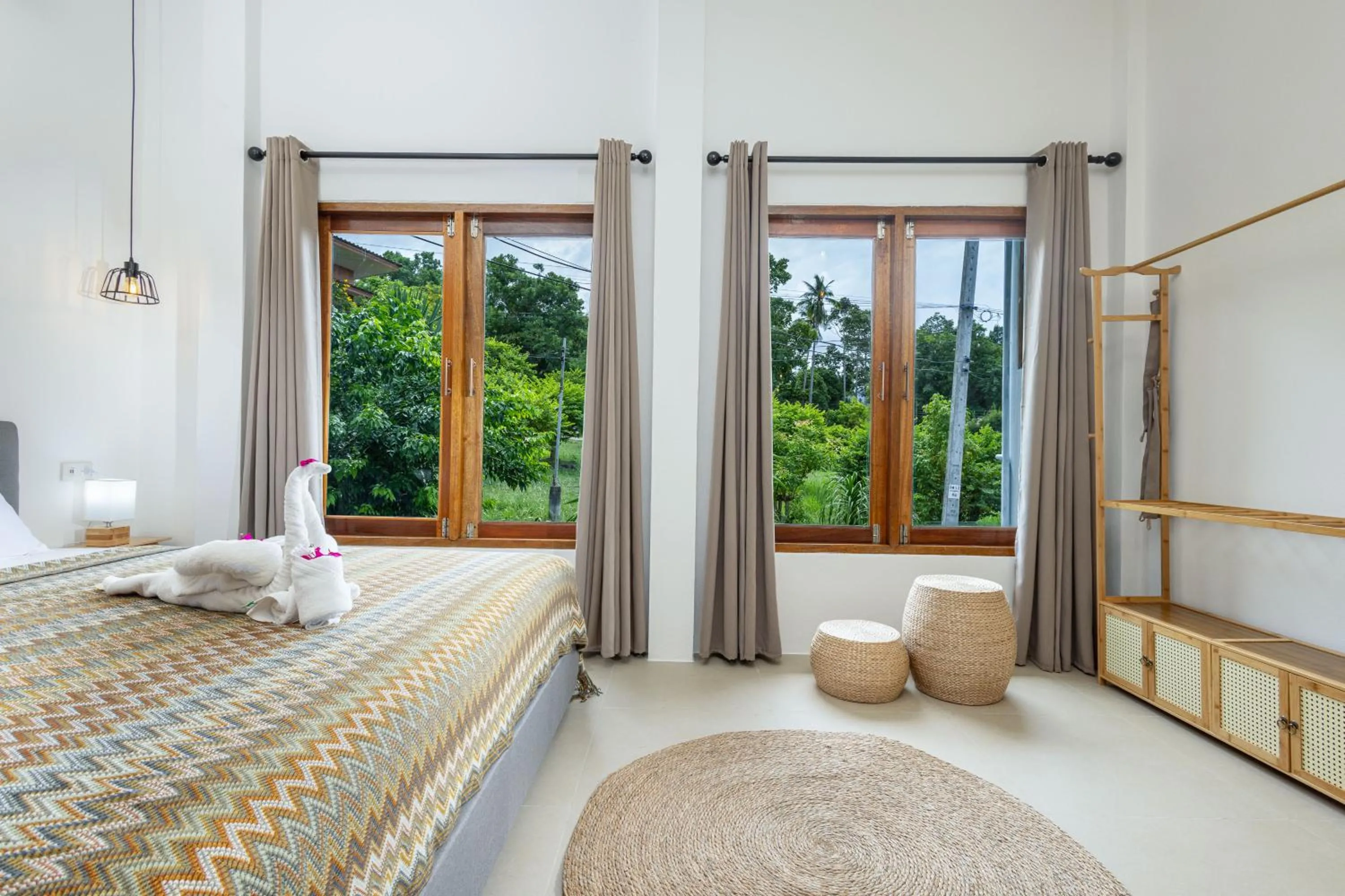 Bed in BOHO Boutique Bungalows