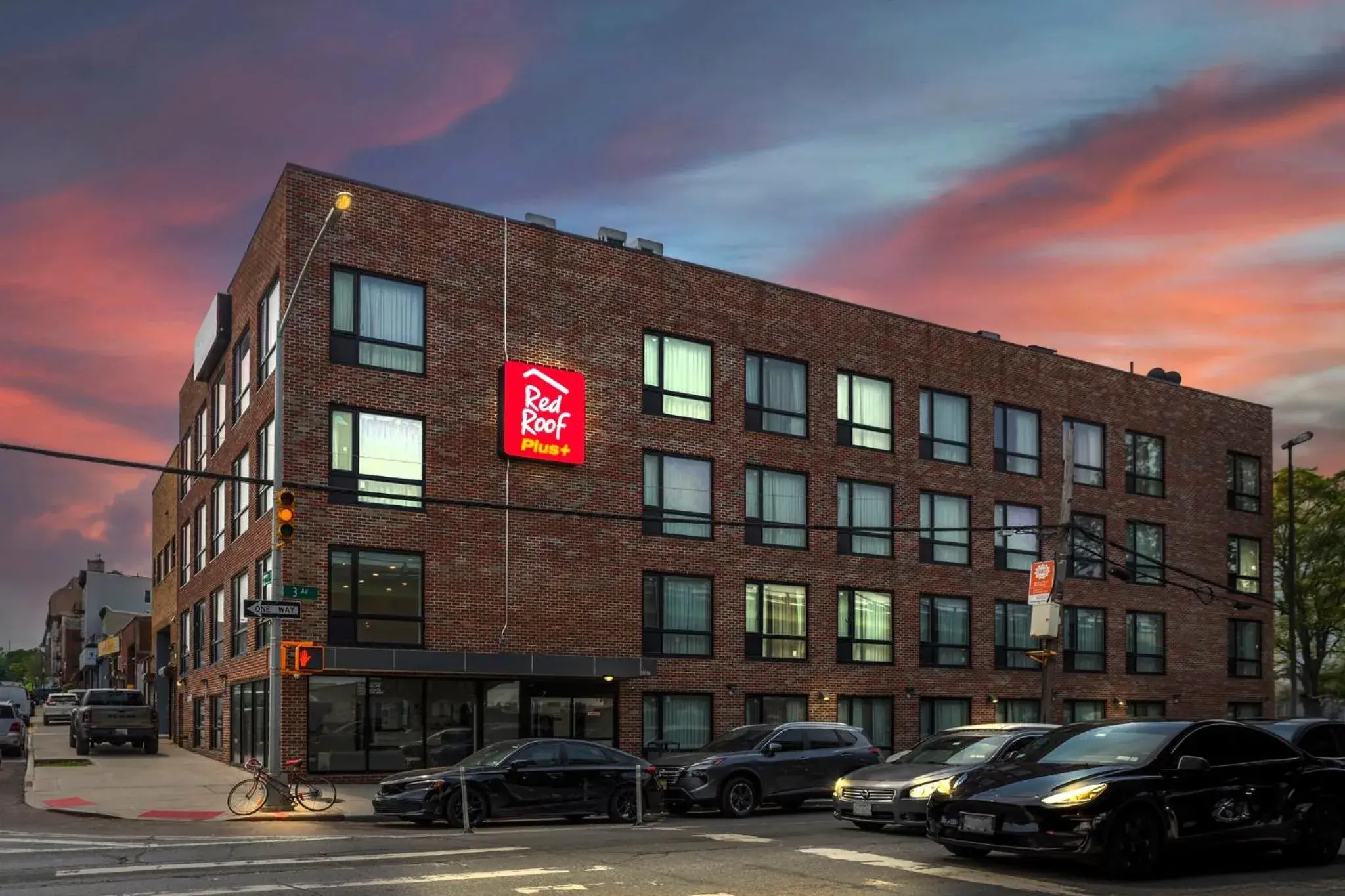 Facade/entrance in Red Roof PLUS Brooklyn - 3rd Ave Facade/entrance in Red Roof PLUS Brooklyn - 3rd Ave