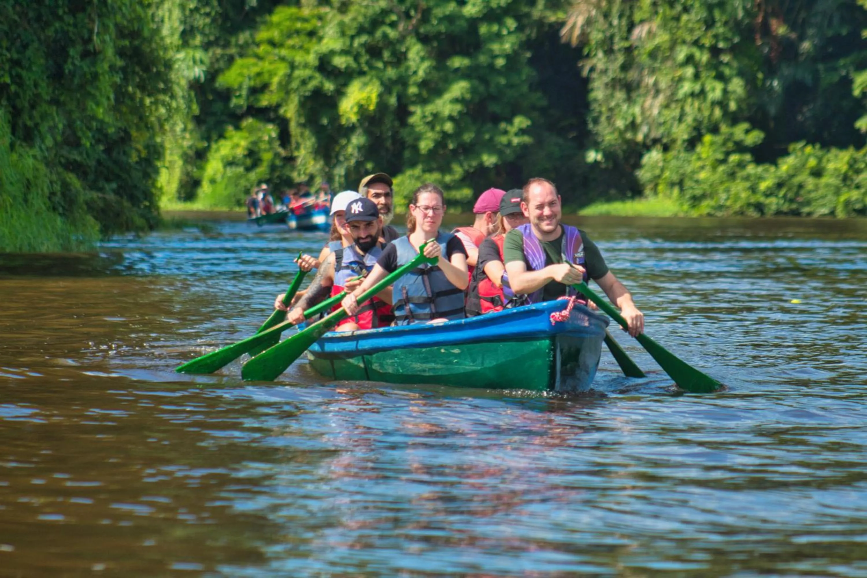 Canoeing in Valverde Glamping & Ecolodge