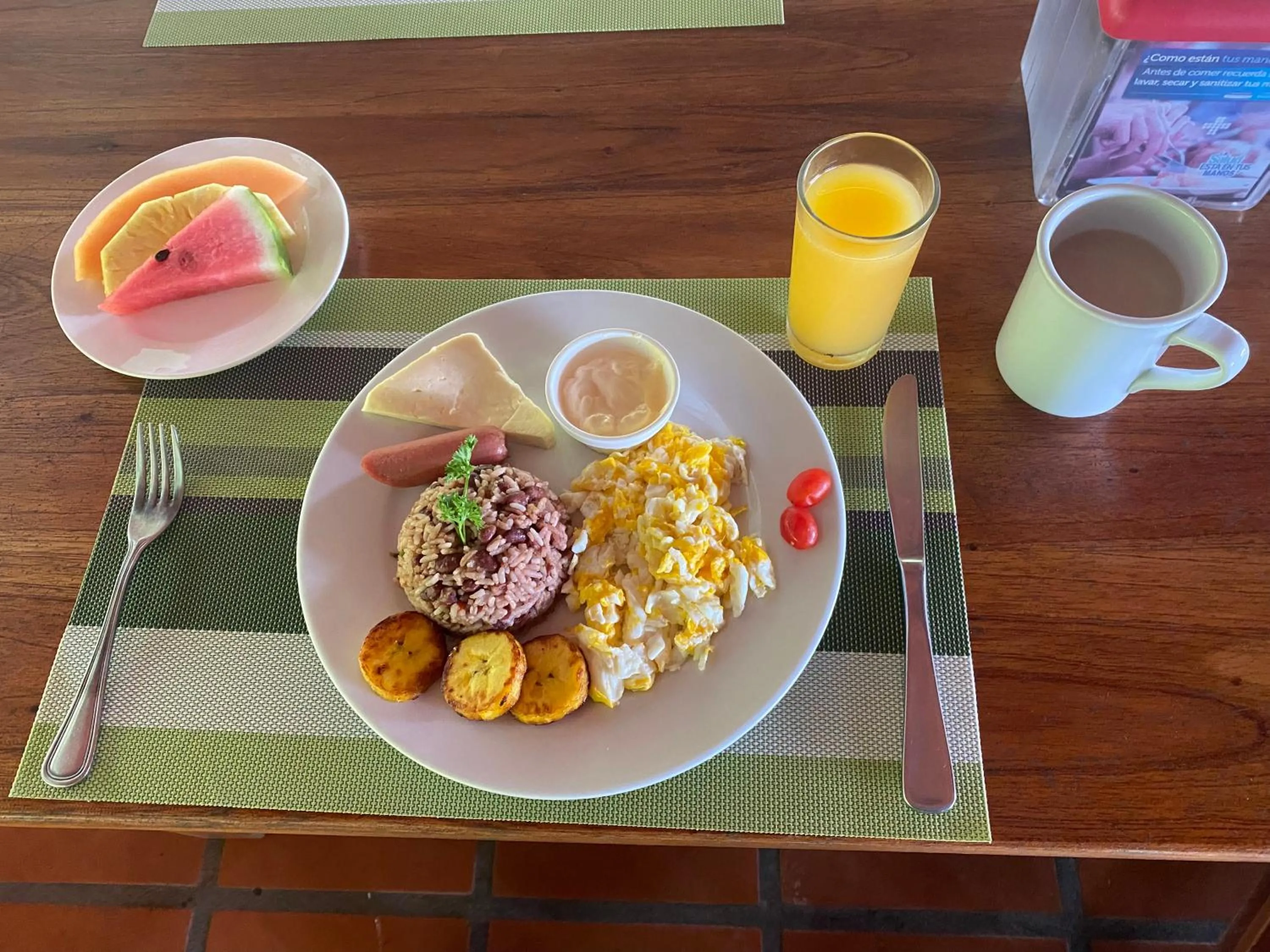 Food and drinks in Valverde Glamping & Ecolodge