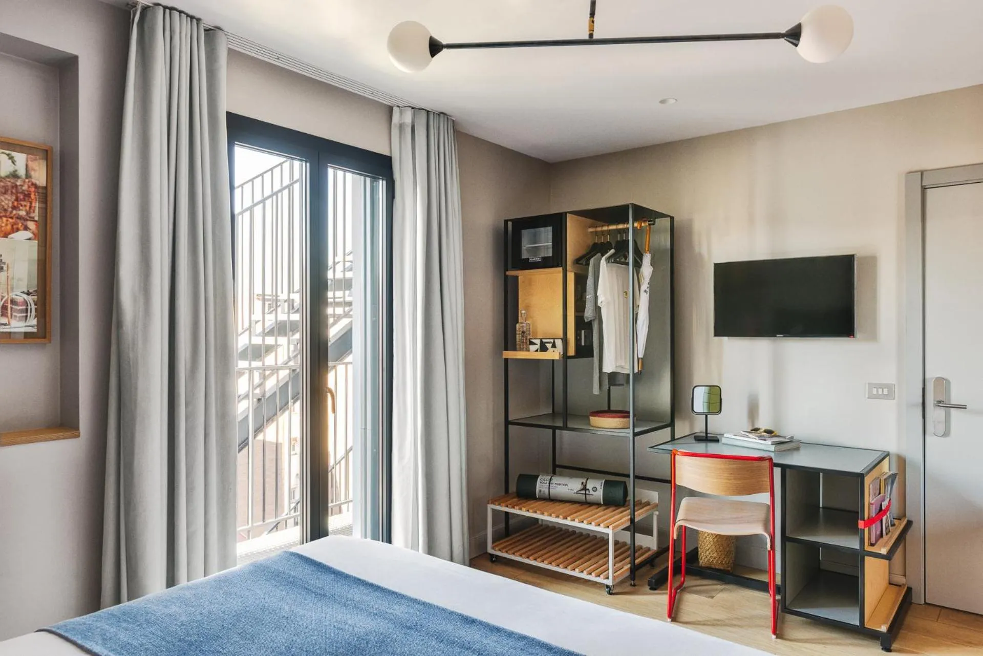 Bed in Hotel Brummell