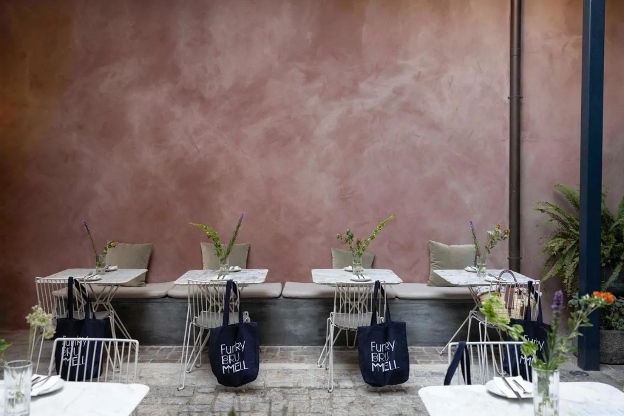 Patio in Hotel Brummell