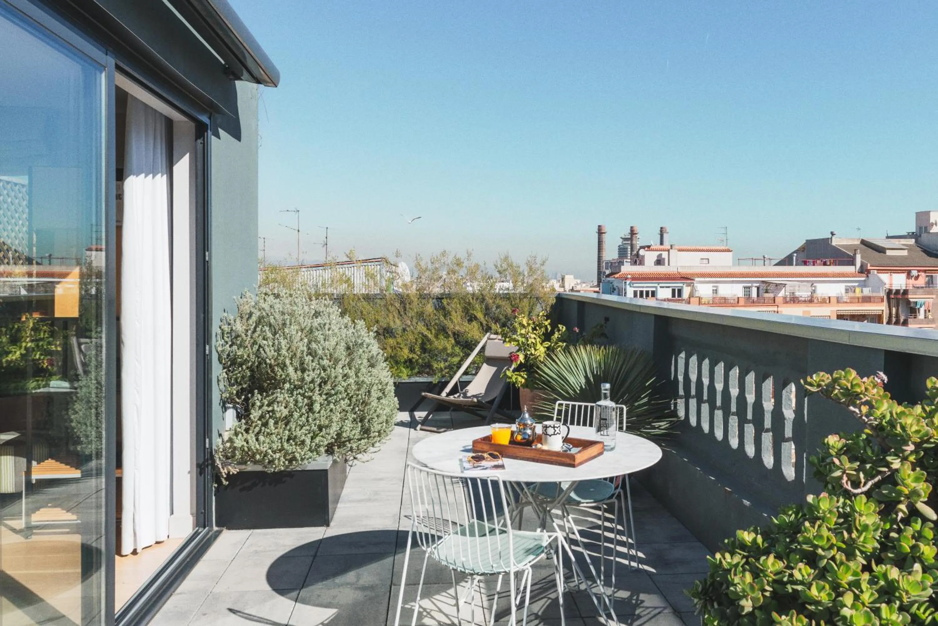Balcony/Terrace in Hotel Brummell
