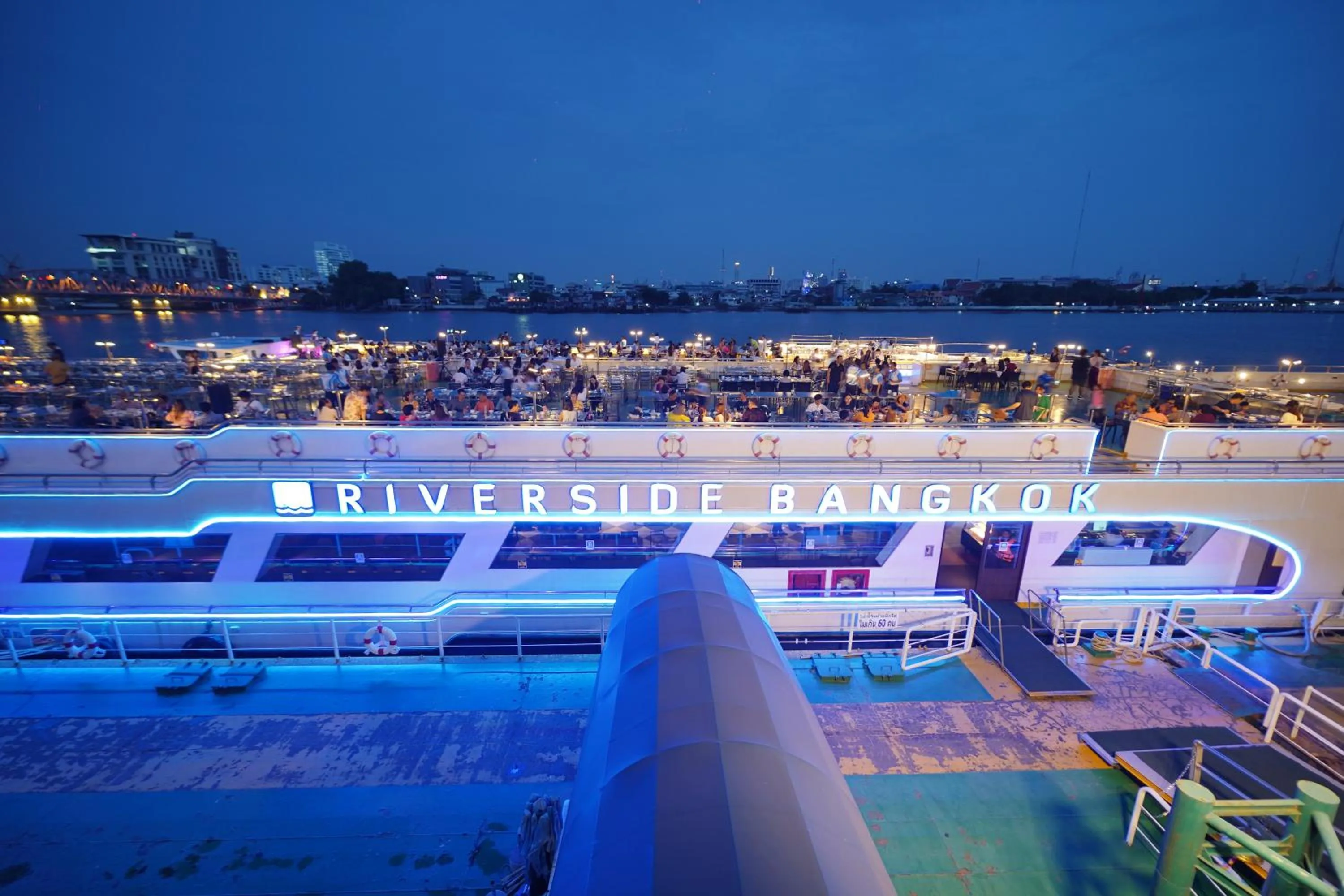 Night in Riverside Bangkok Hotel