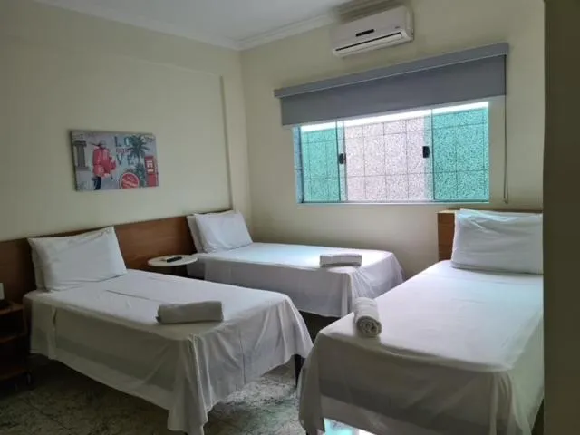 Bed in Hotel Flor de Minas