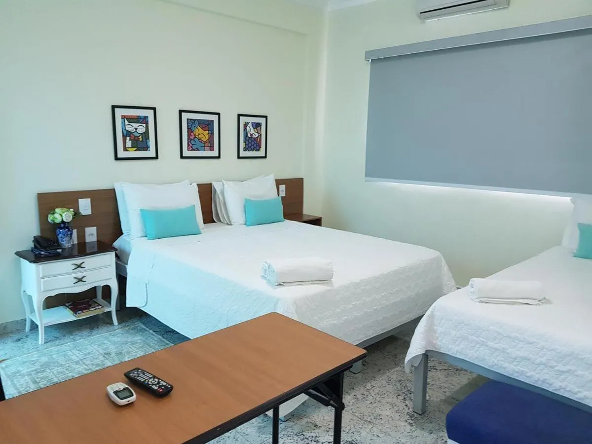 Bed in Hotel Flor de Minas