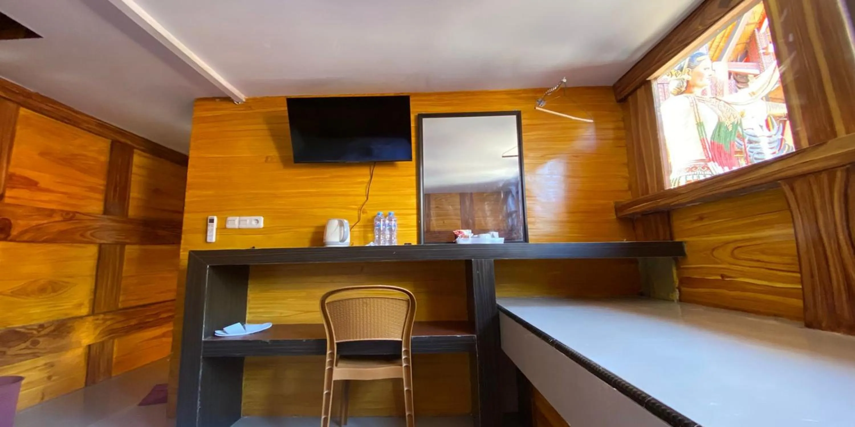 Bed in Hotel Lallangan