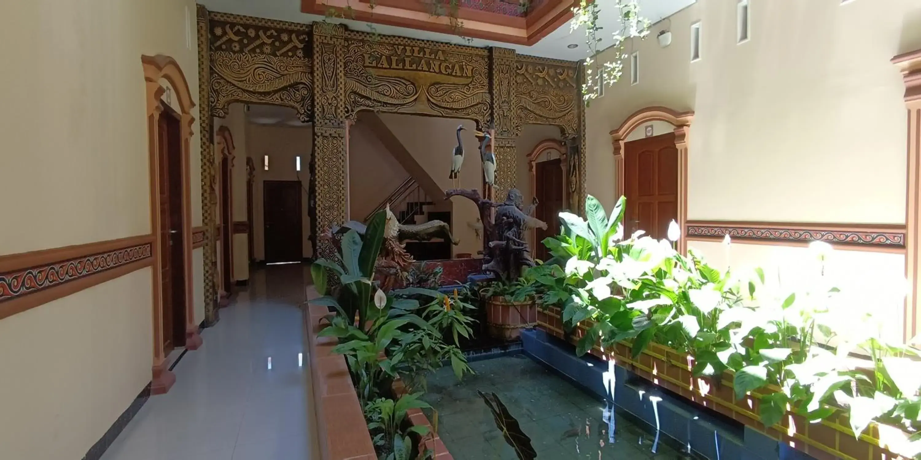 Lobby or reception in Hotel Lallangan Lobby or reception in Hotel Lallangan