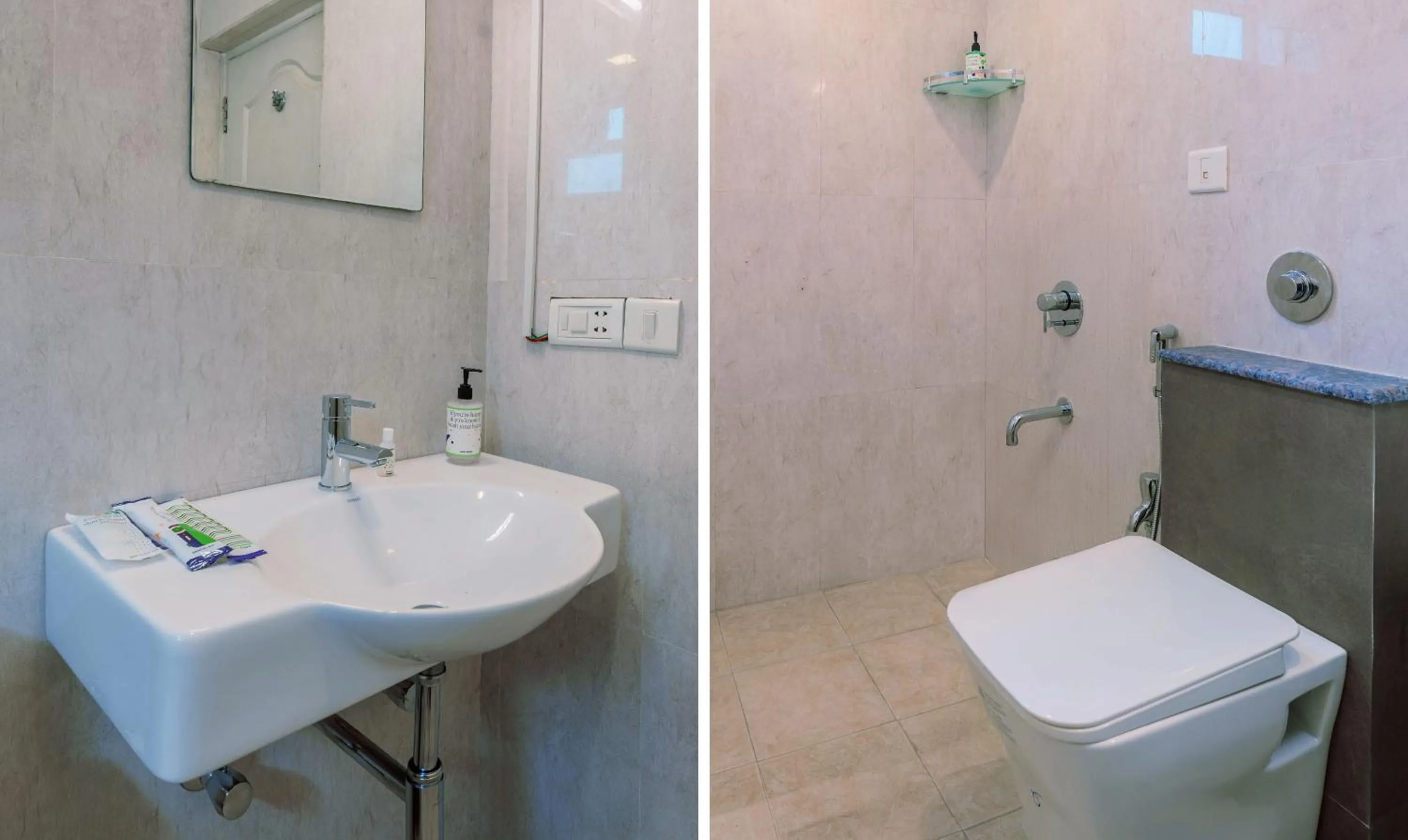 Bathroom in Treebo Ivory White Inn