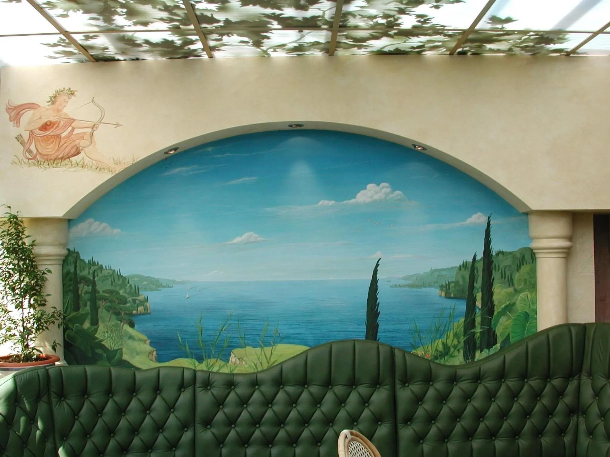 Decorative detail in Hotel Wacker