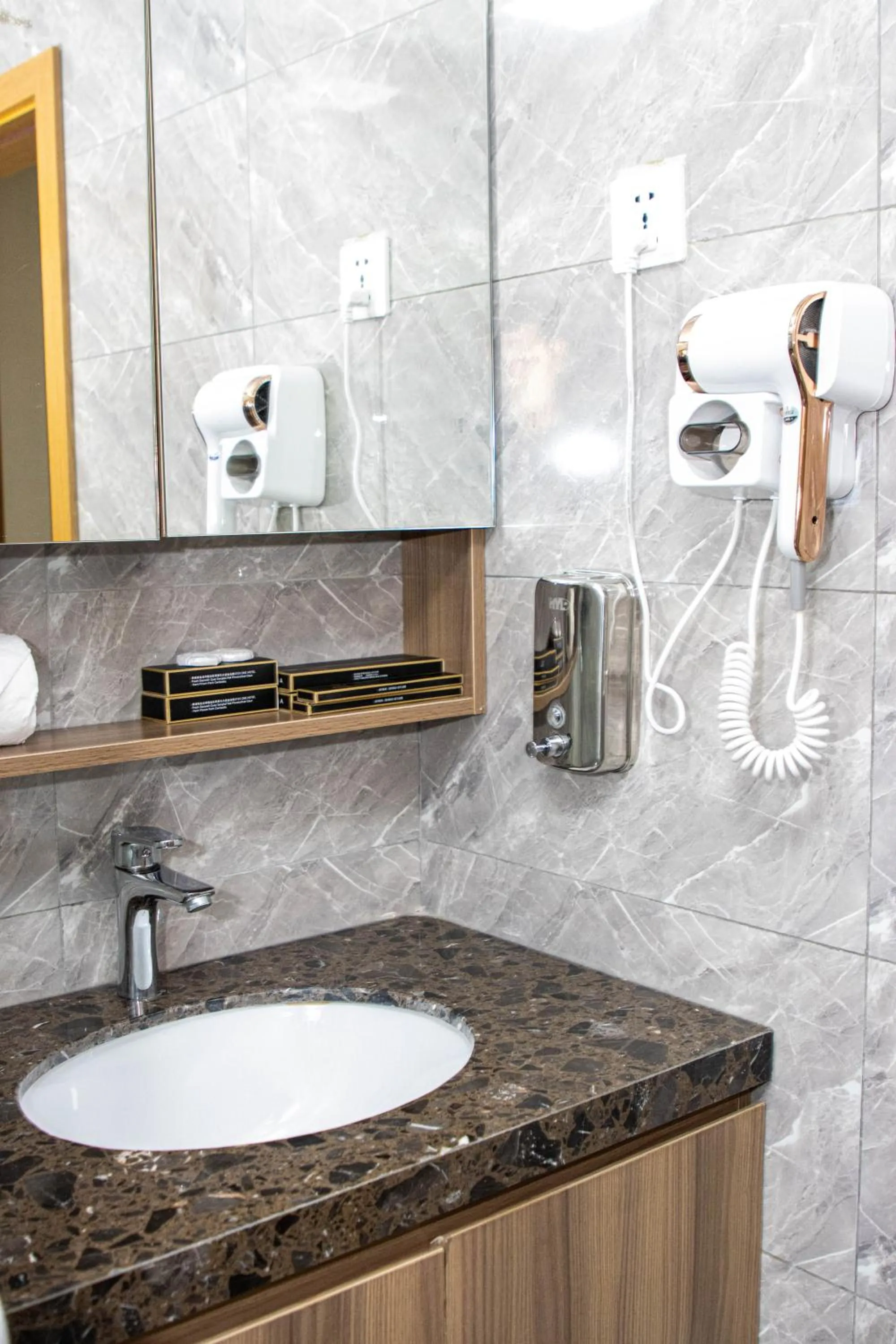 Bathroom in X One Hotel