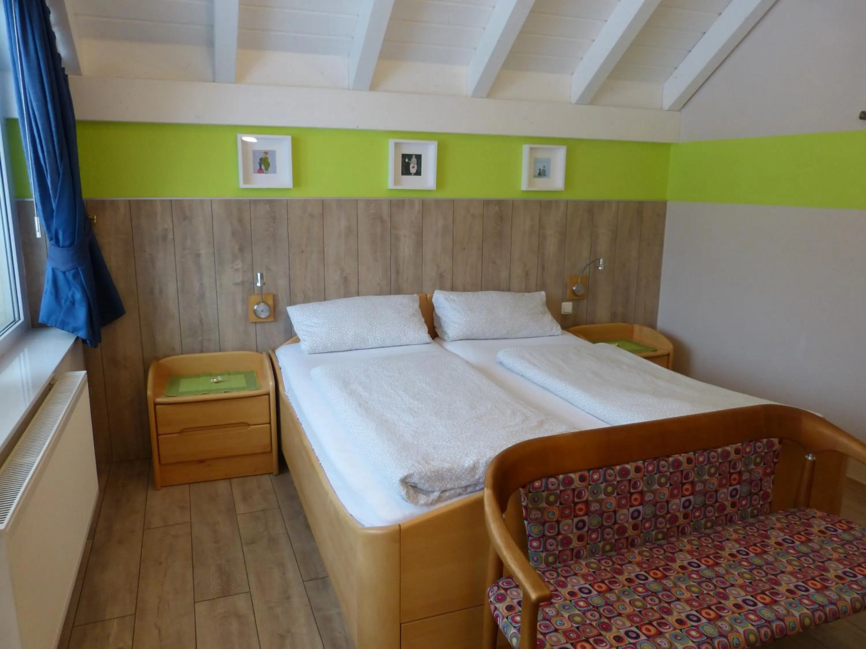 Photo of the whole room, Bed in Gästehaus Steker