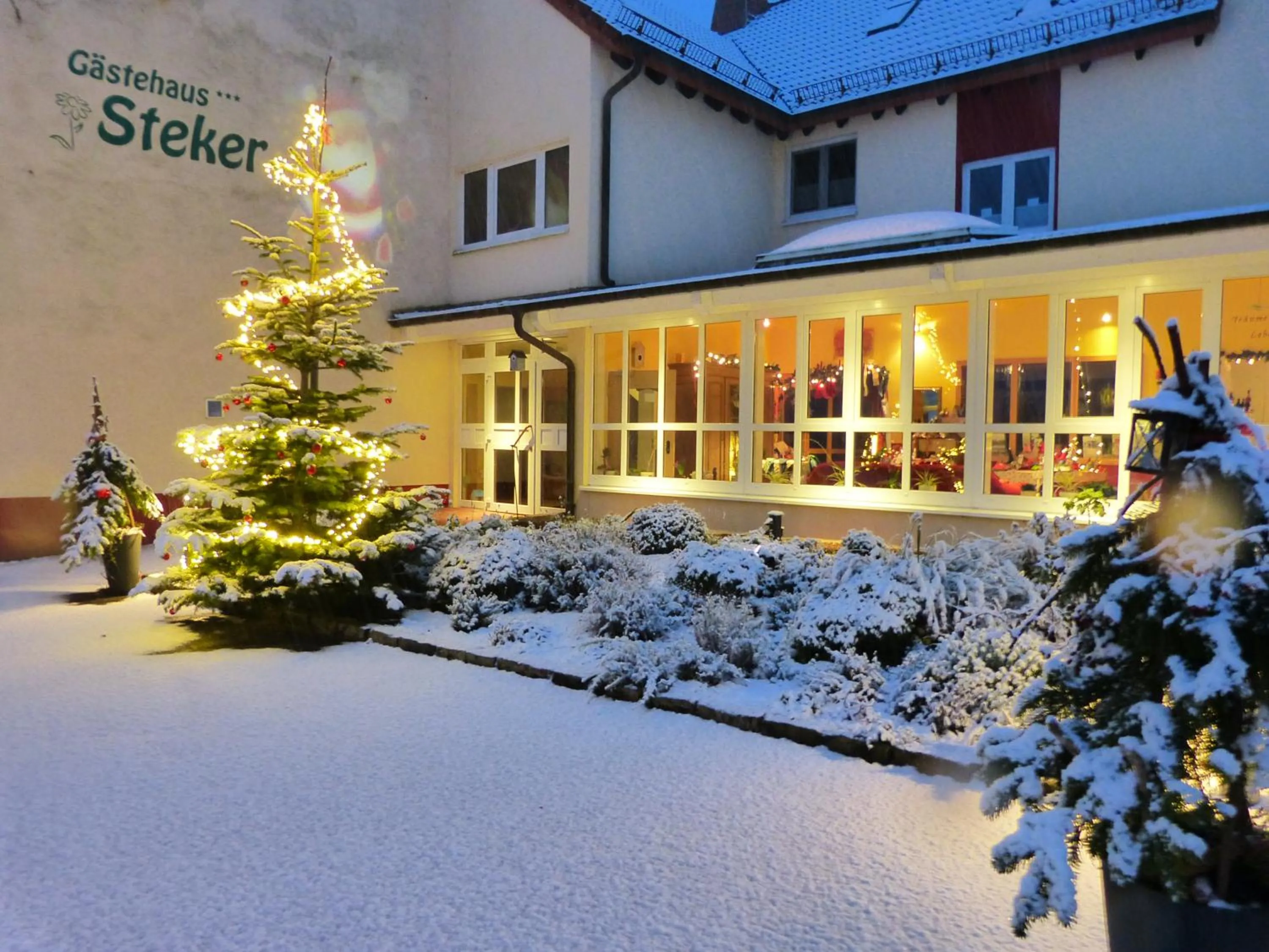 Property building in Gästehaus Steker