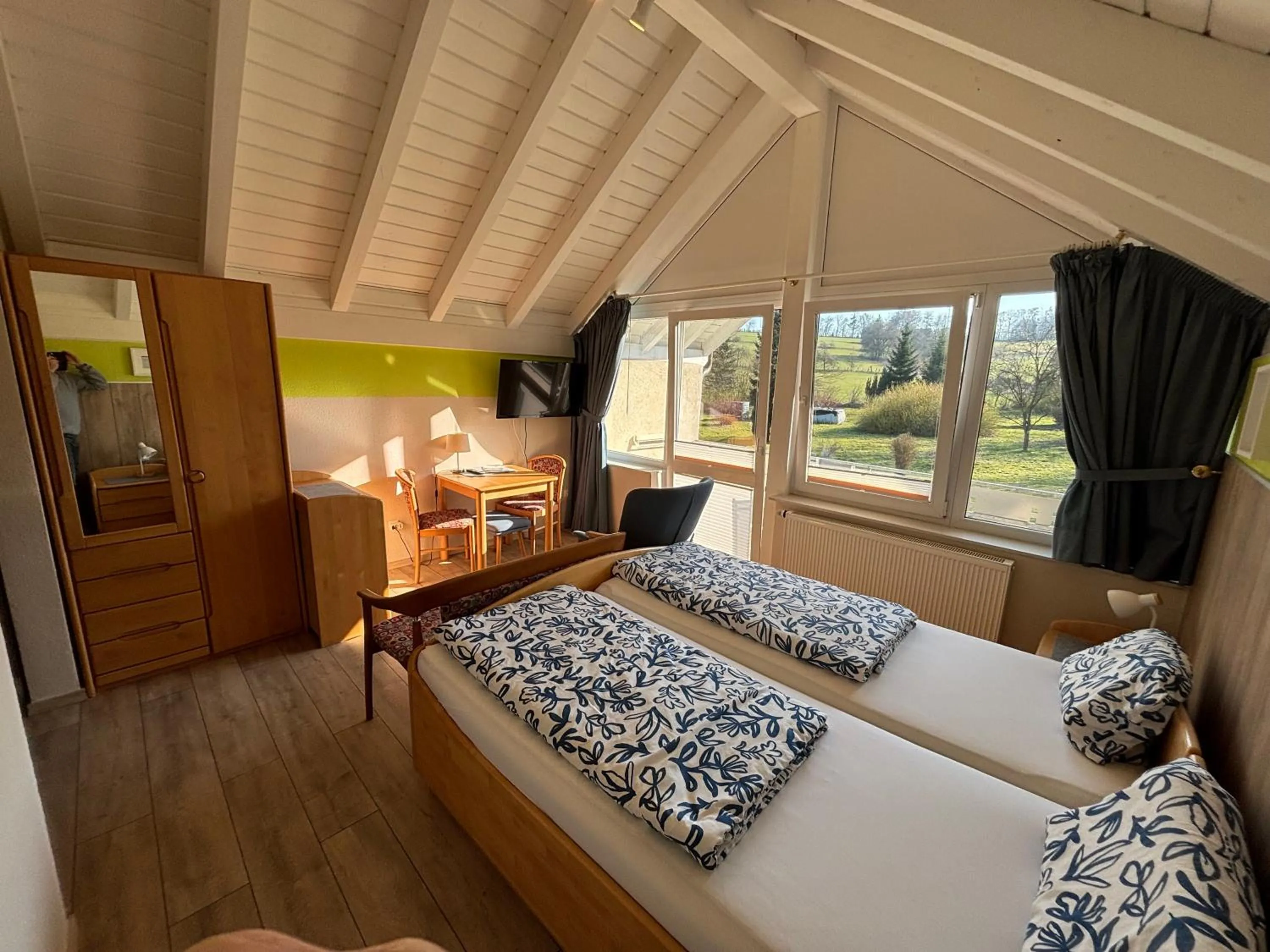 Bed in Gästehaus Steker