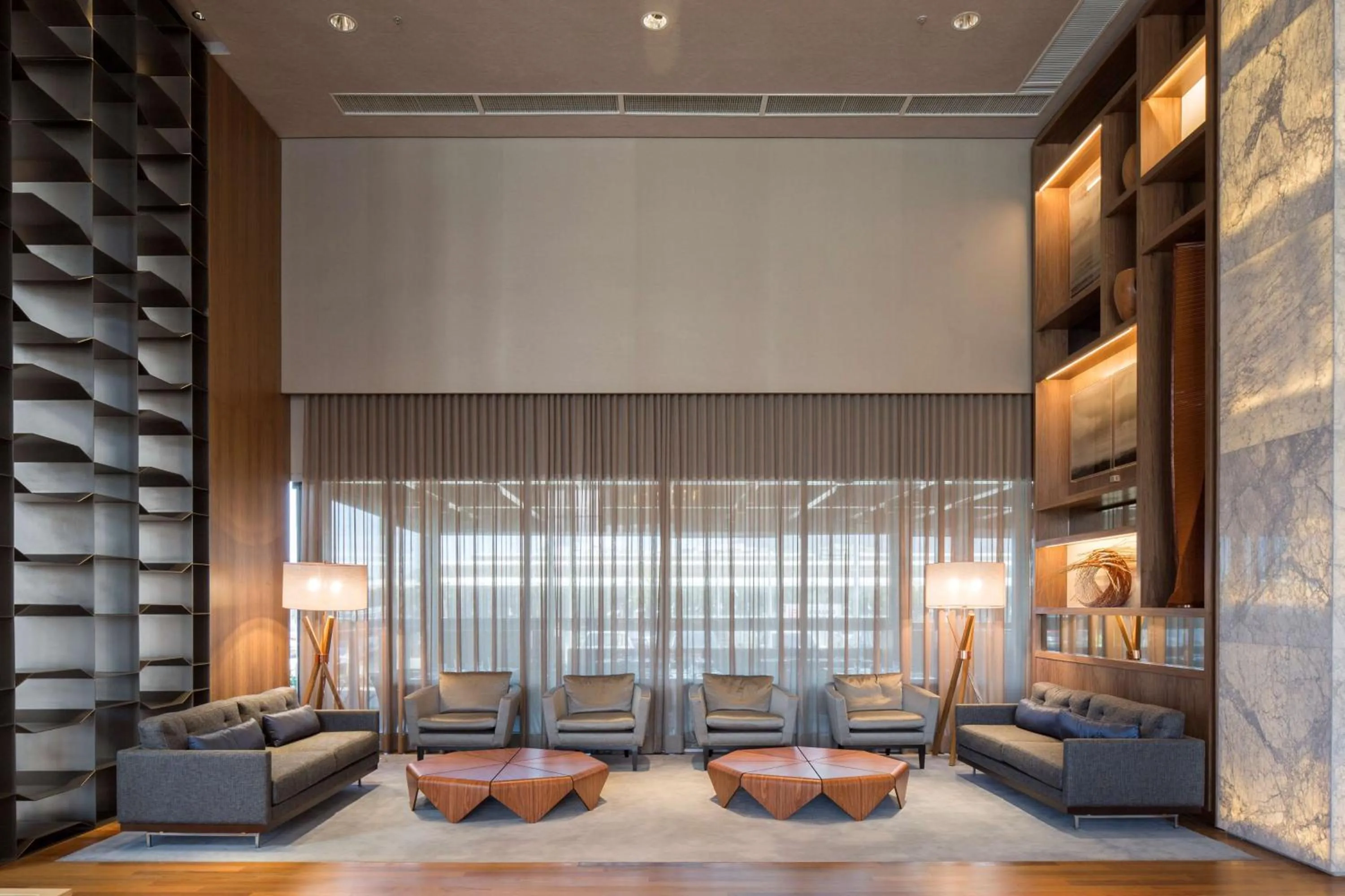 Lobby or reception in Hilton Barra Rio de Janeiro