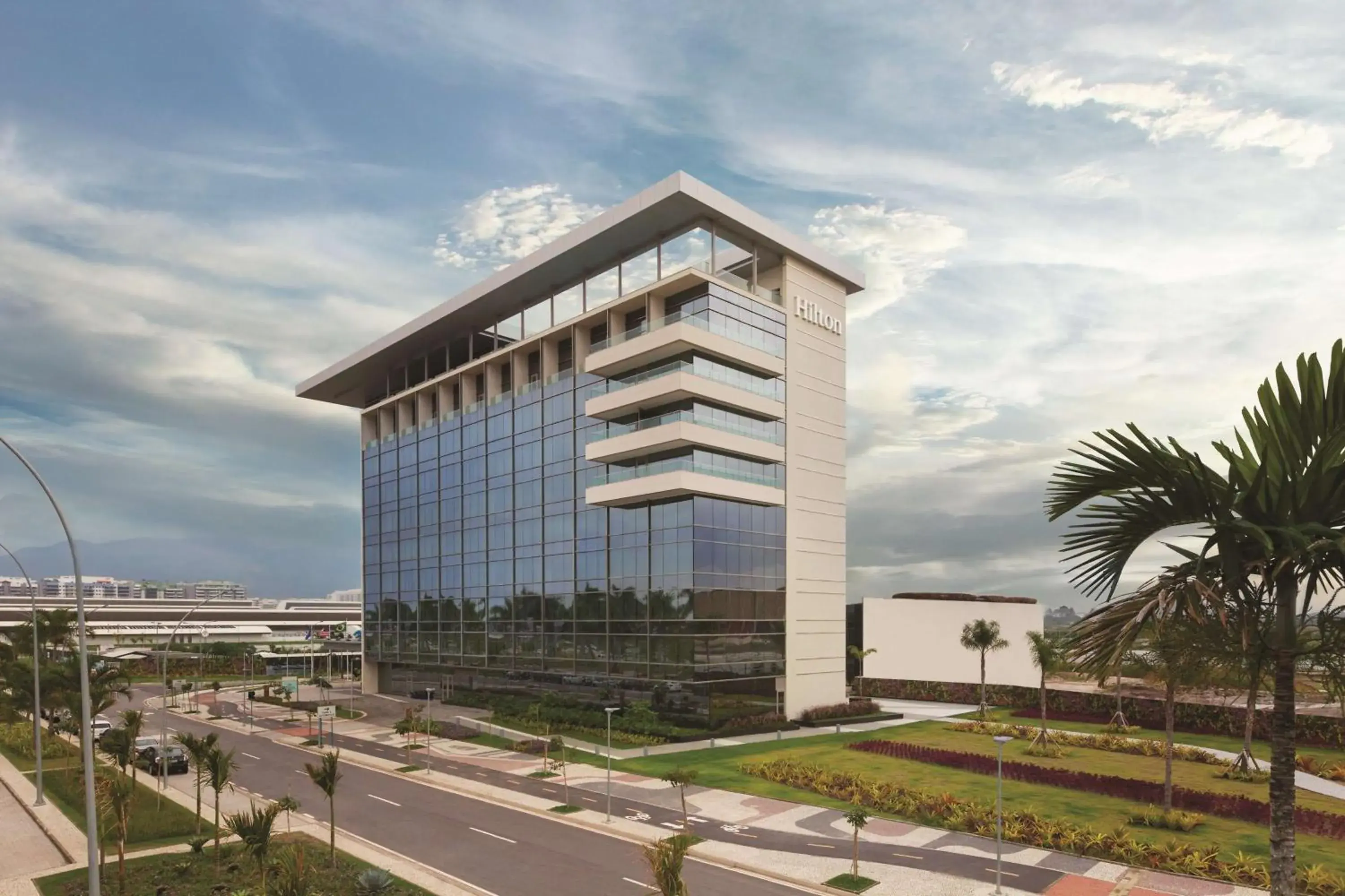 Property building in Hilton Barra Rio de Janeiro Property building in Hilton Barra Rio de Janeiro